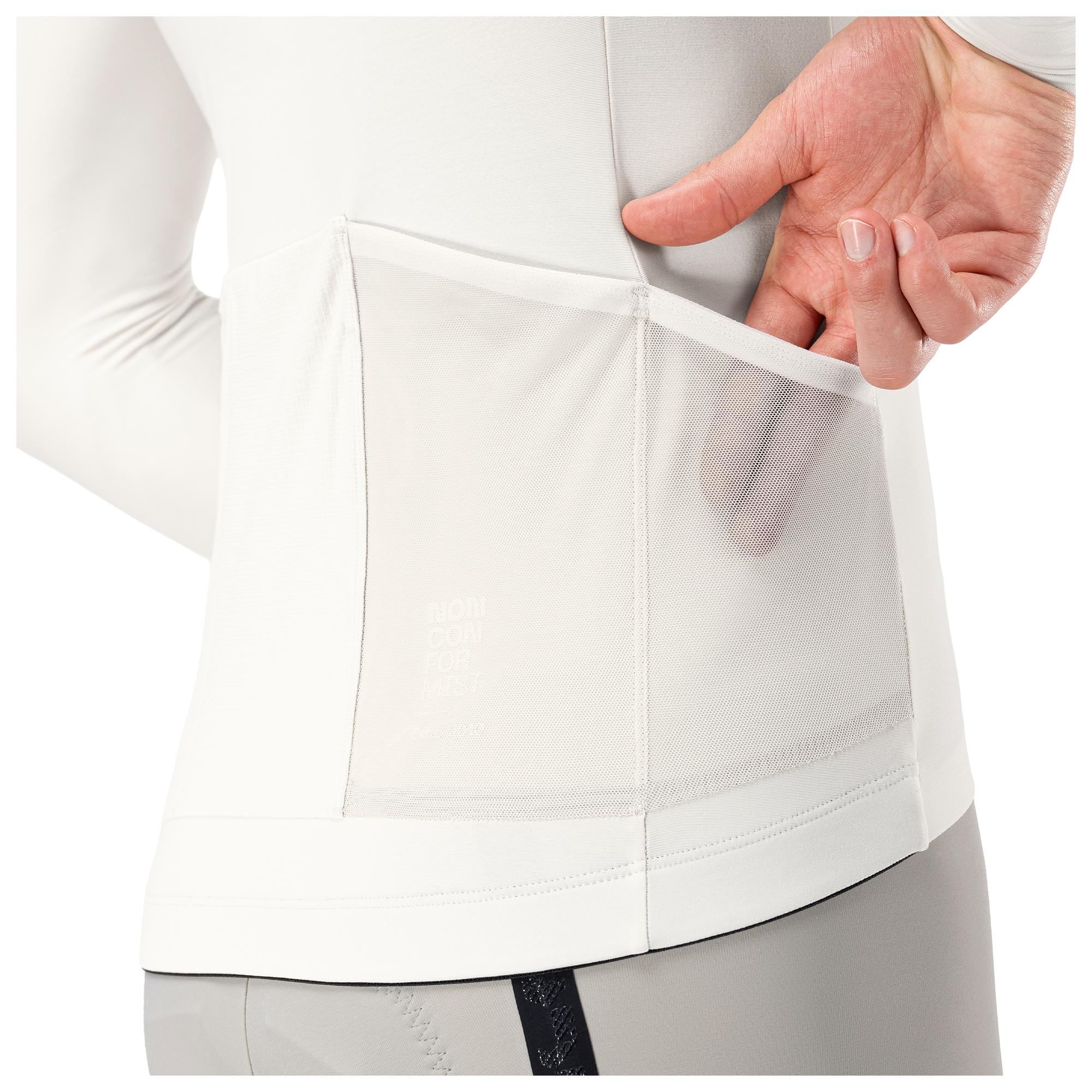 Gobik Langarmtrikot Pacer Solid 2.0 blanc