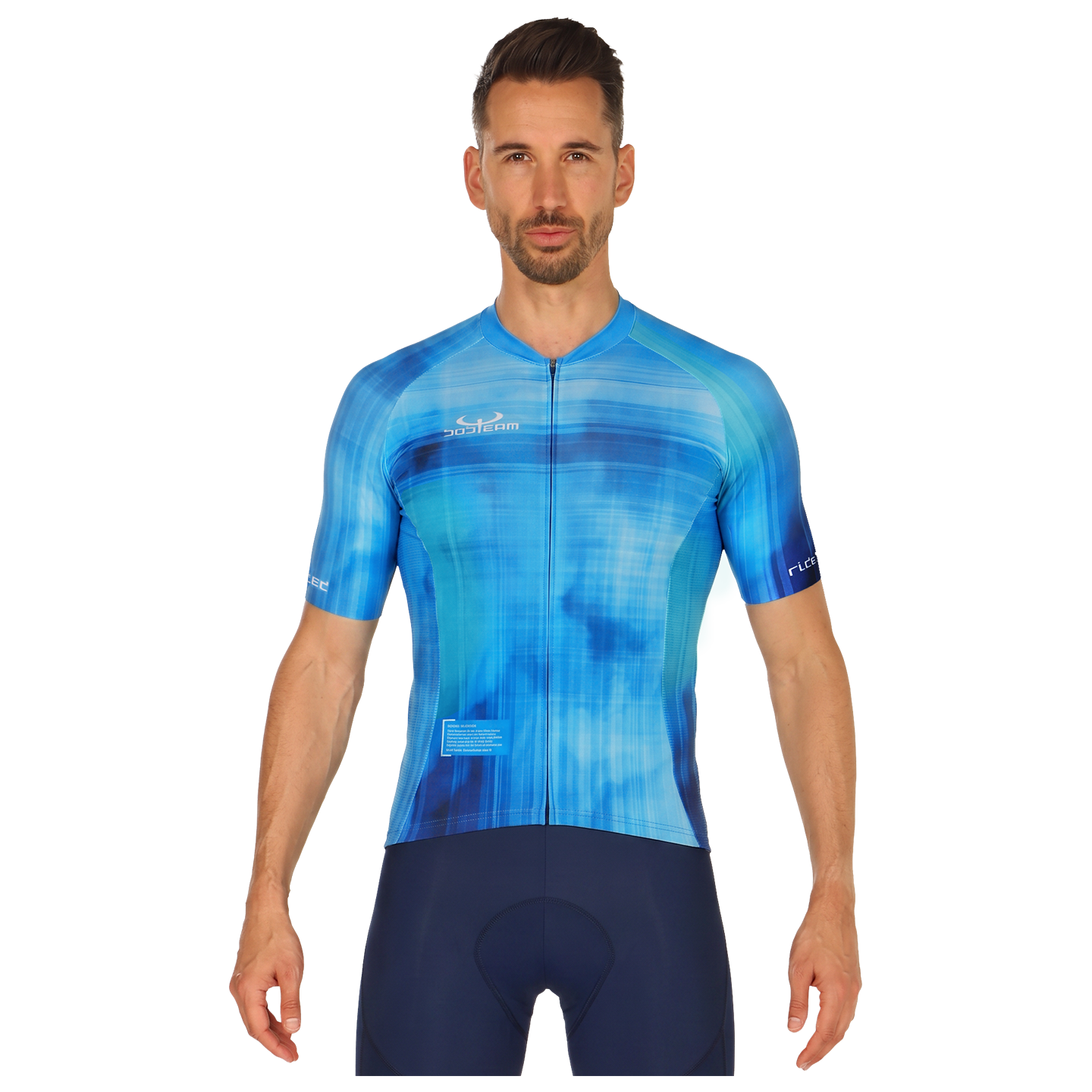 Bobteam Maillot manches courtes Unique bleu