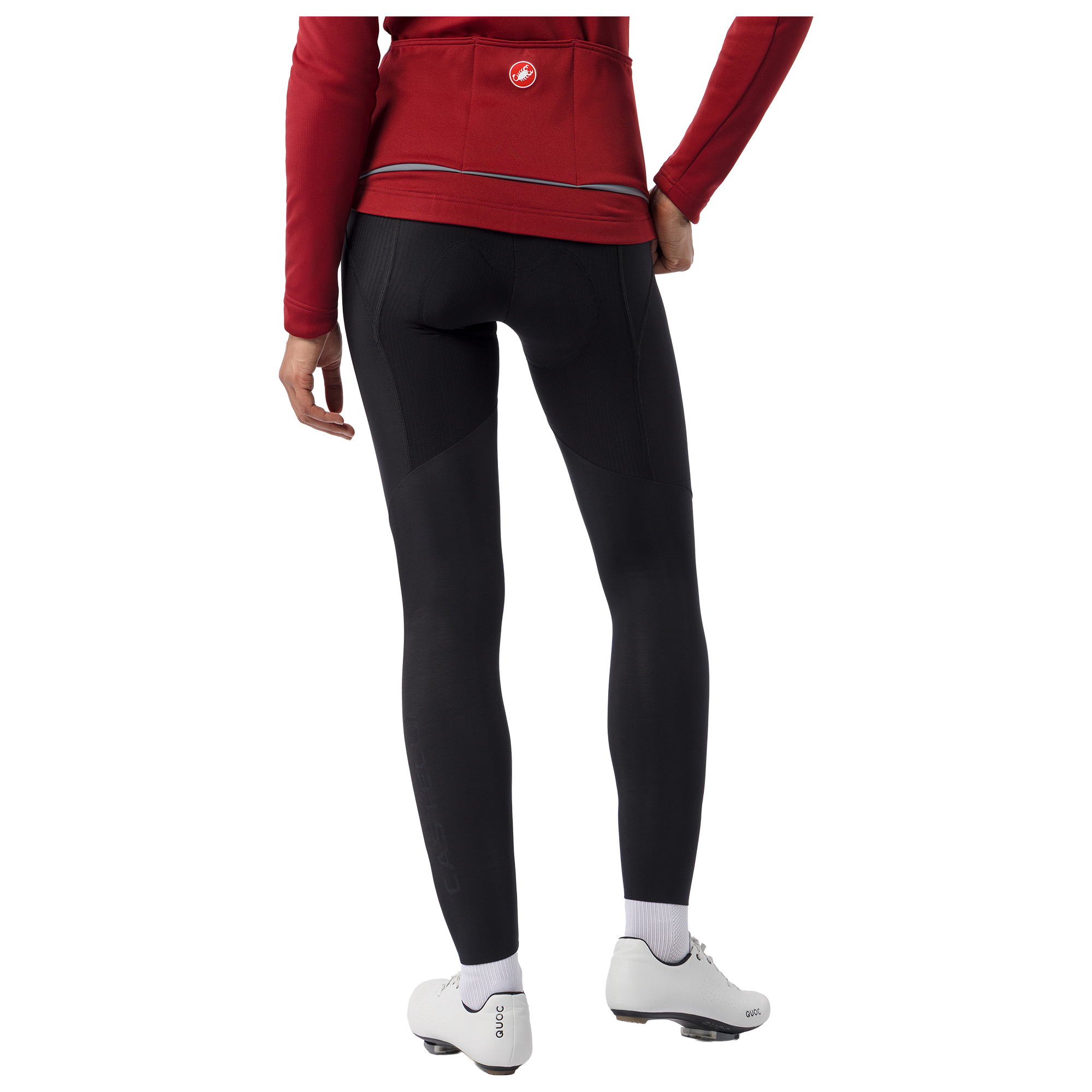 Castelli Cuissard long à bretelles femme  Competizione noir