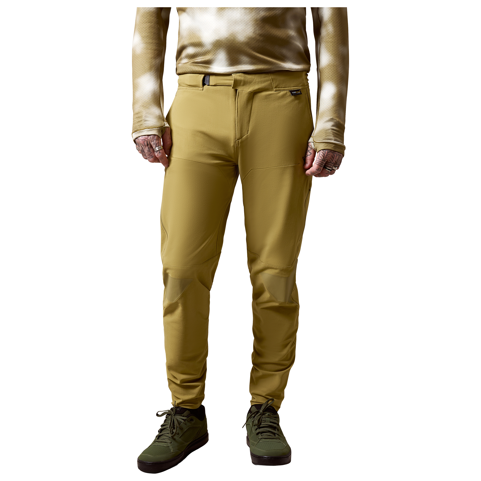 Endura Pantalon VTT long sans chamois  MT500 Burner marron/vert