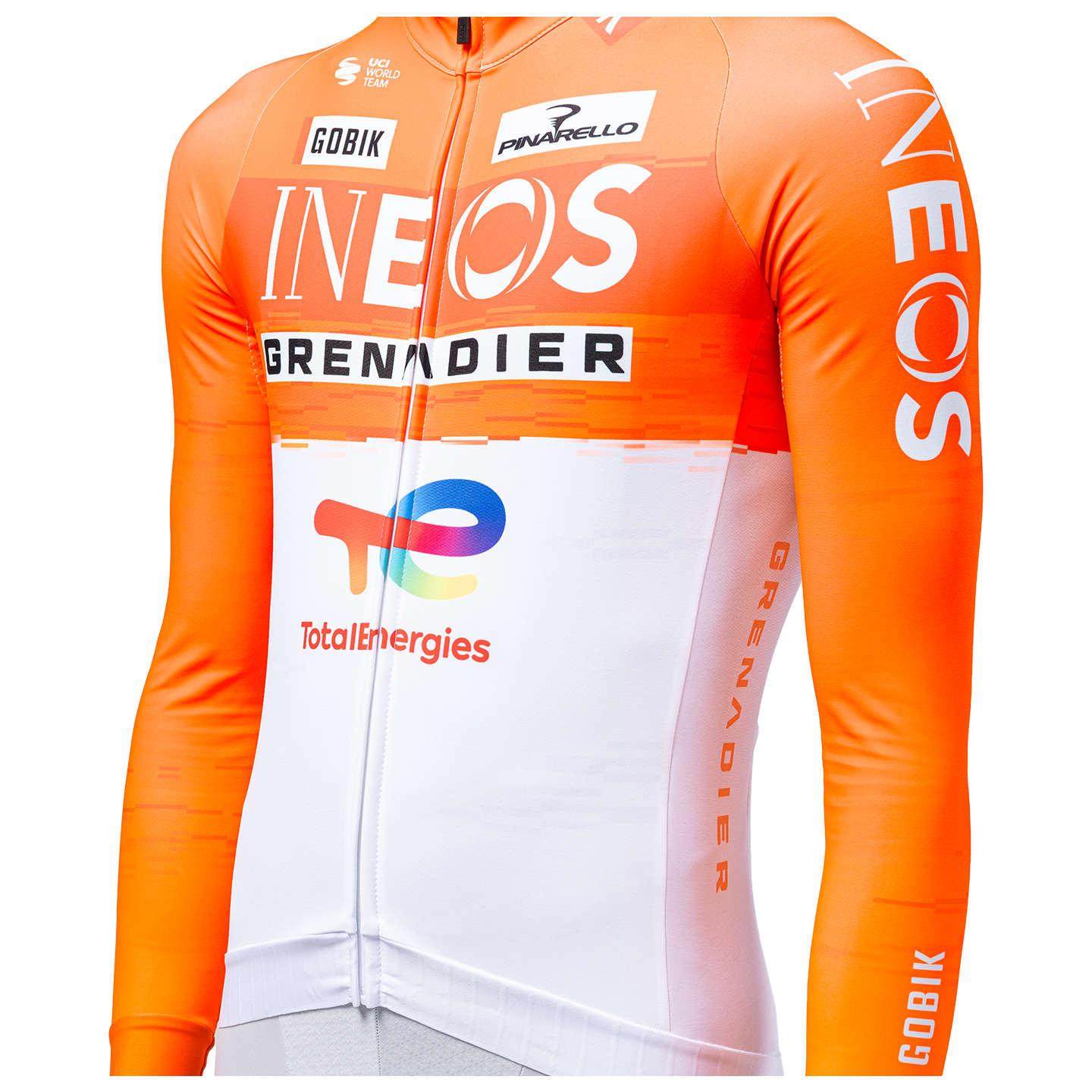 INEOS GRENADIERS Long Sleeve Jersey Red