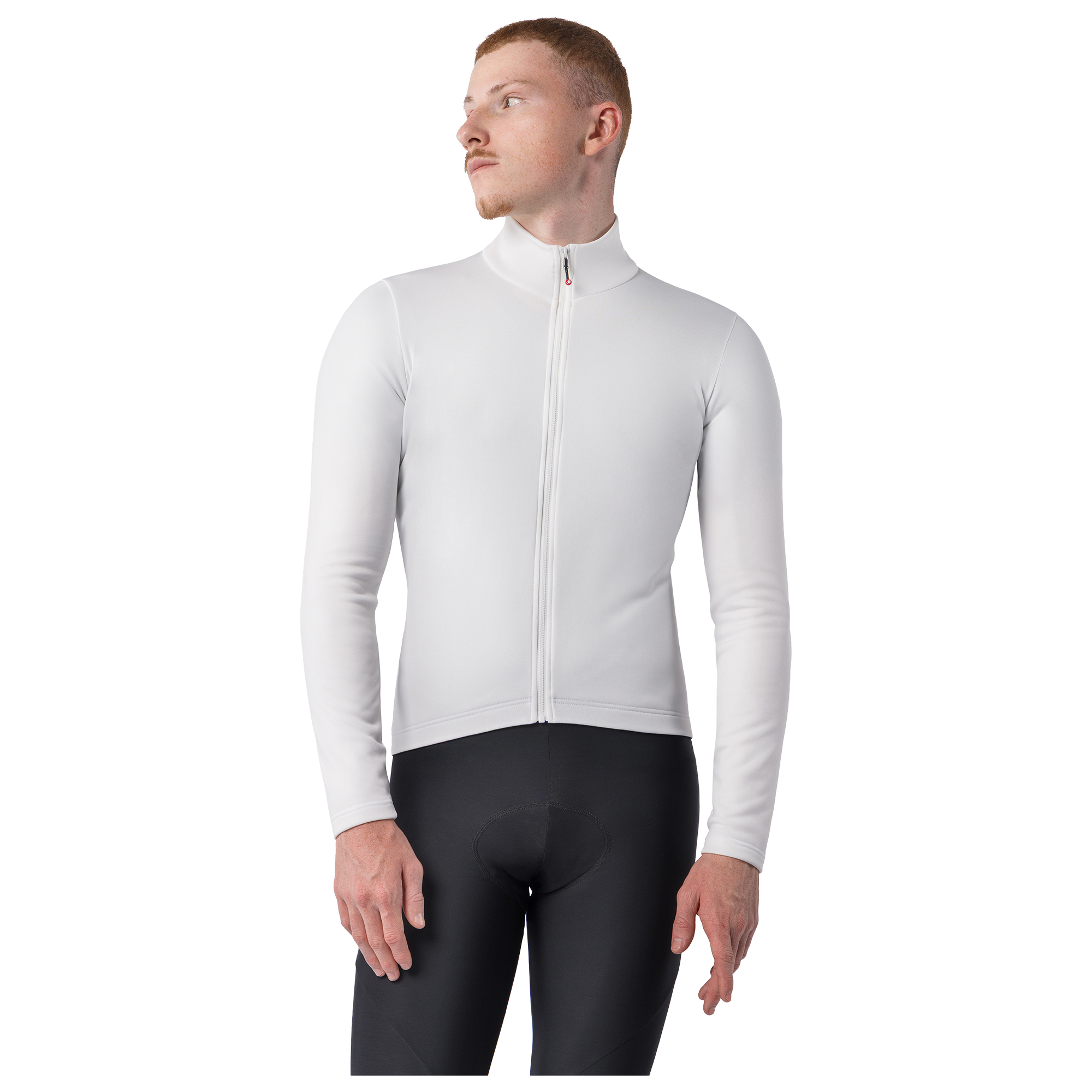 Castelli Long Sleeve Jersey Competizione Thermal white