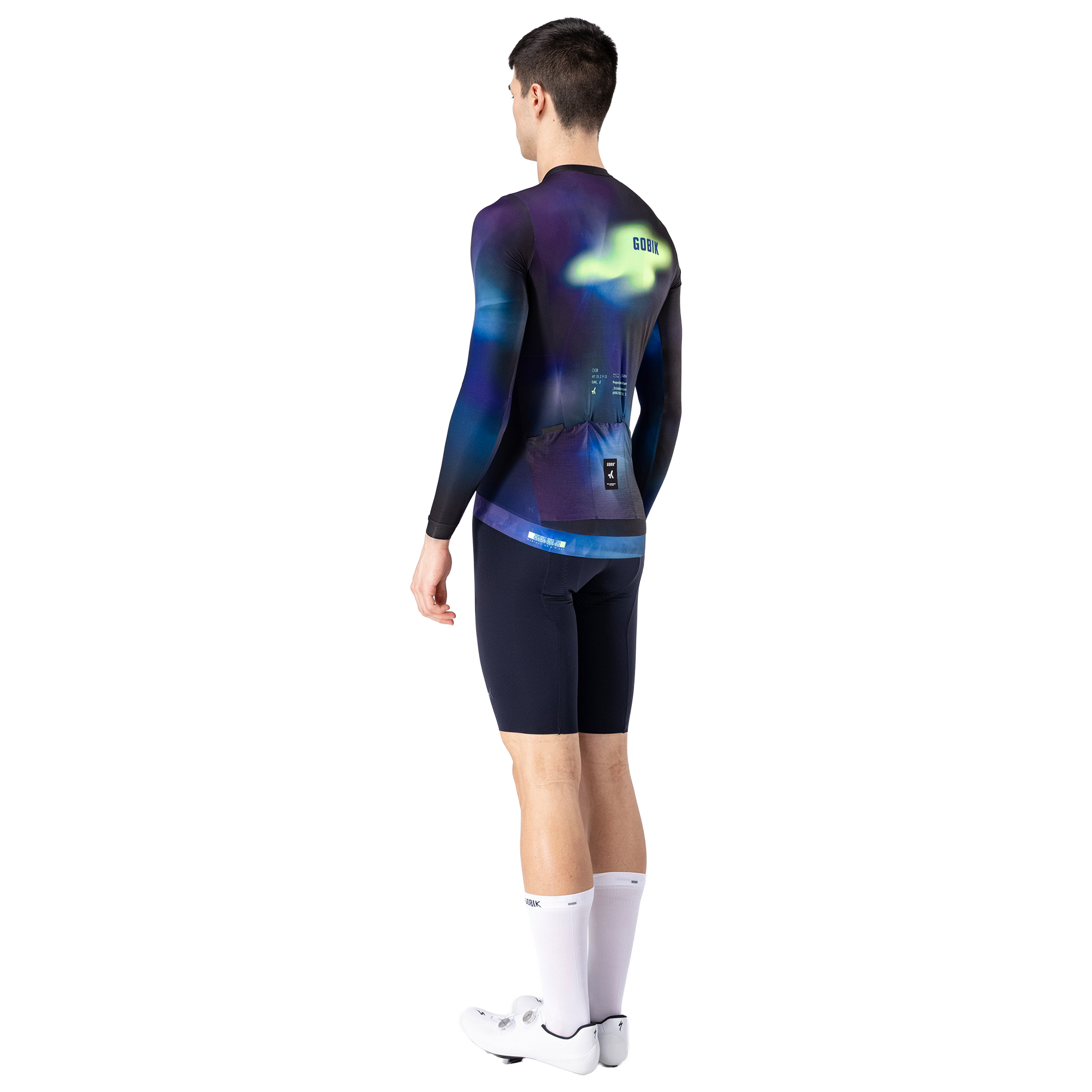 Gobik Langarmtrikot Vanquish blau