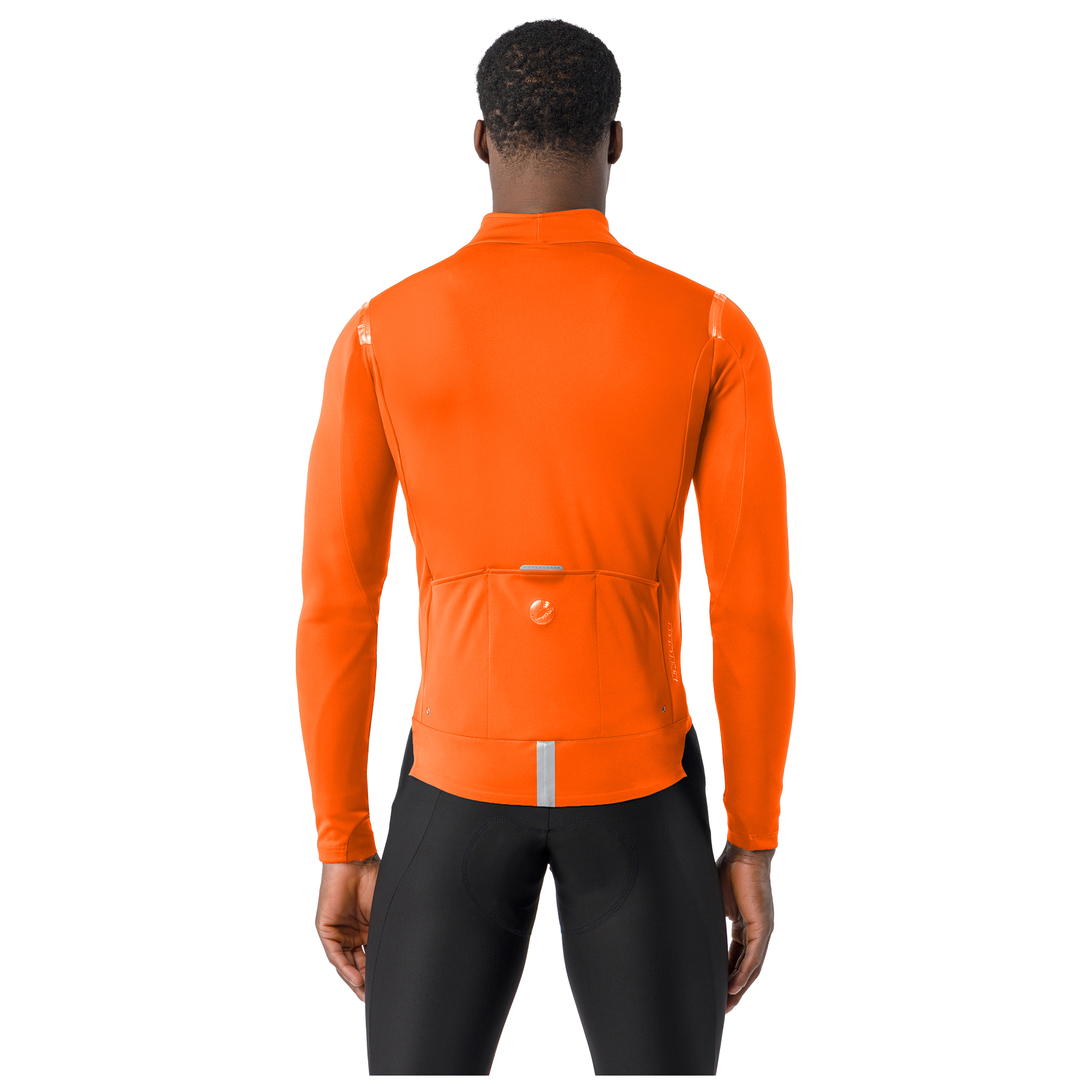 Castelli Chaqueta de invierno  Perfetto 4 naranja