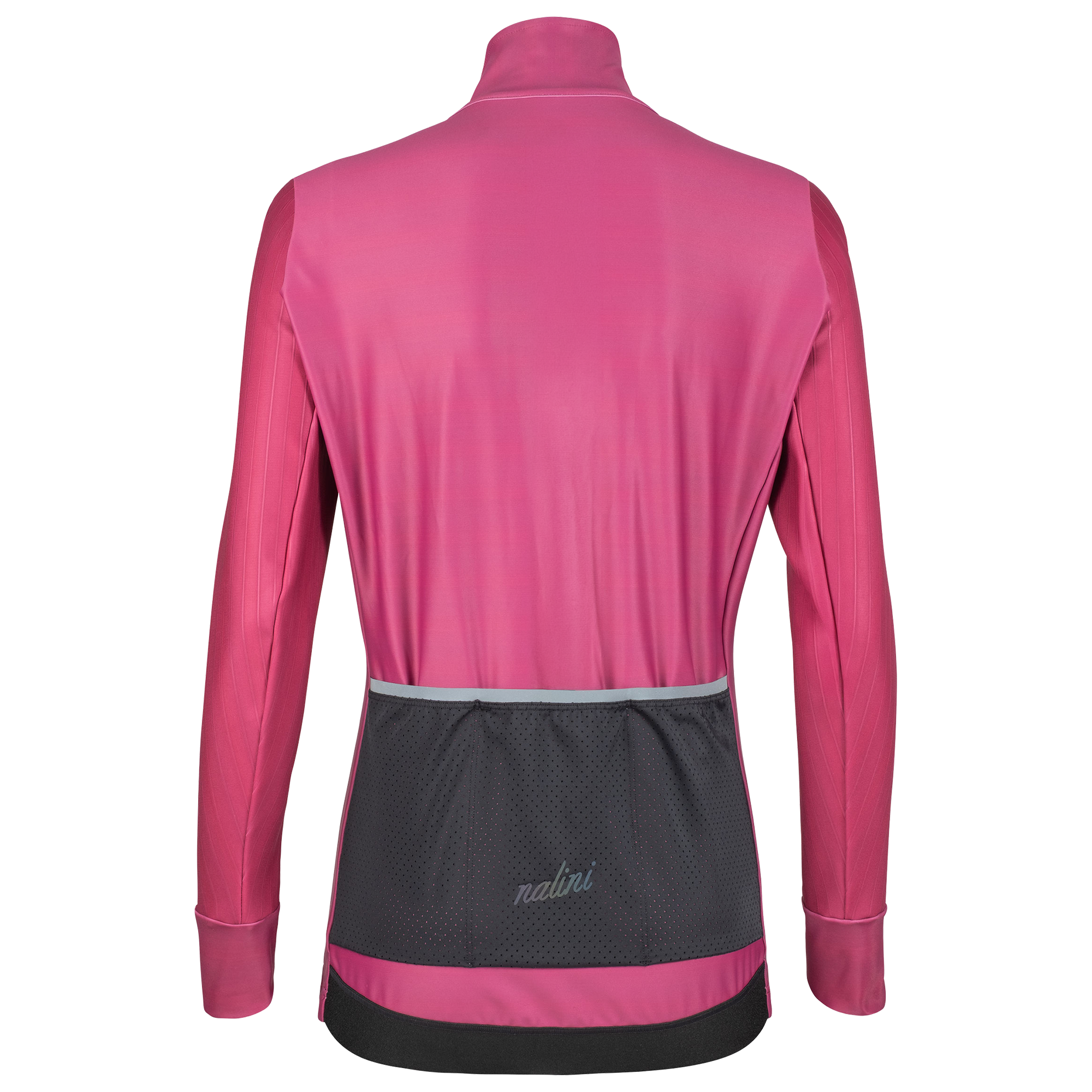 Nalini Damen Winterjacke Stripes pink