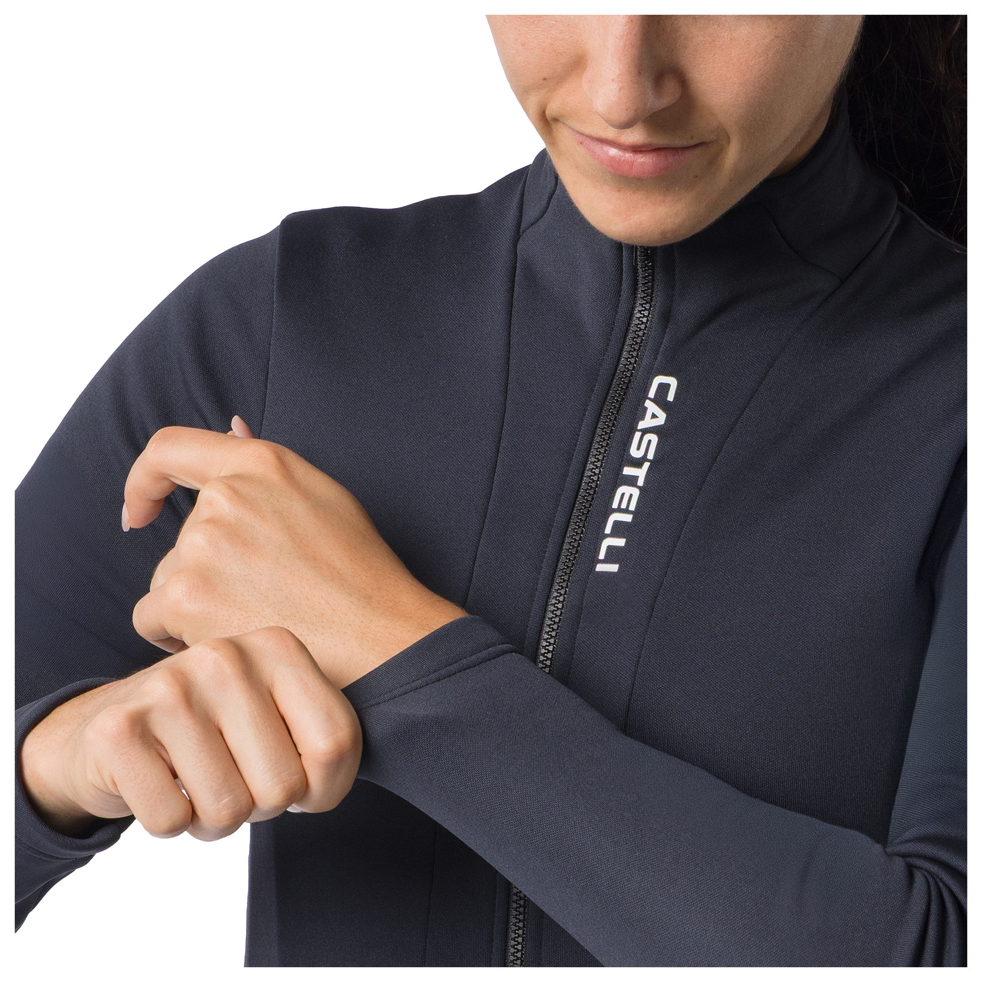 Castelli Maillot manches longues femme  Sinergia 3 noir