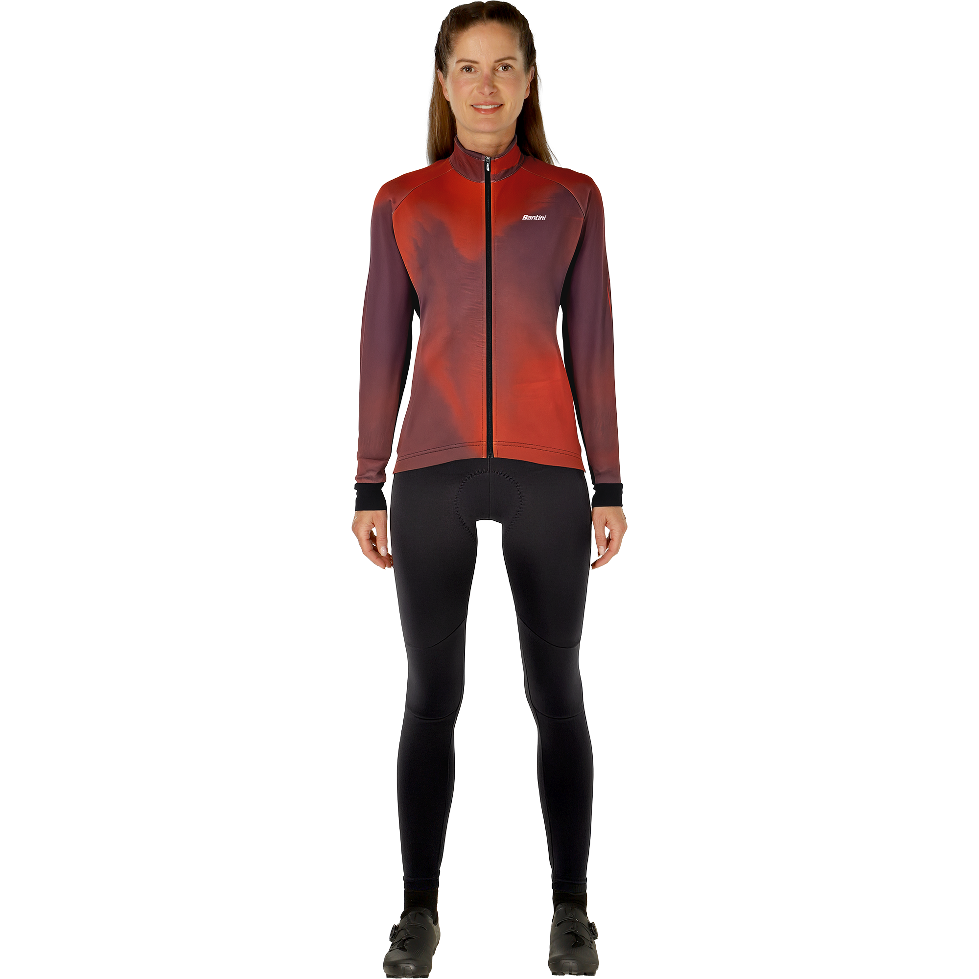 Santini Damen Set (2 Teile)  Vapor orange/lilac
