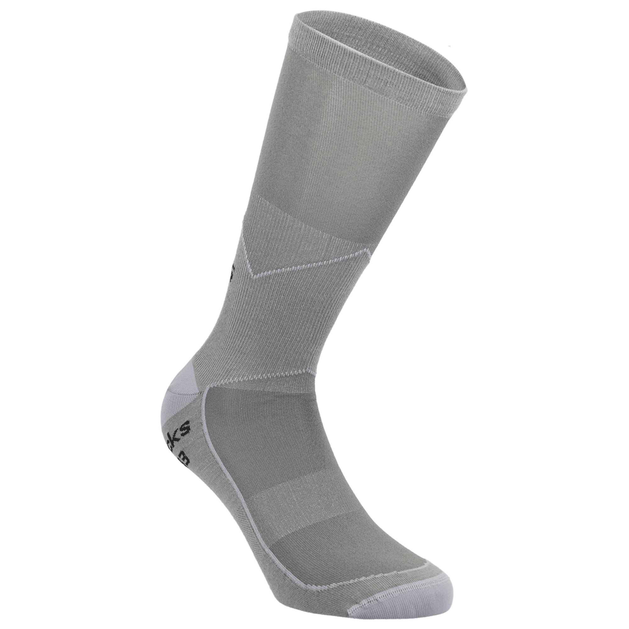 Q36.5 Zimowe skarpety rowerowe  Hybrid szary