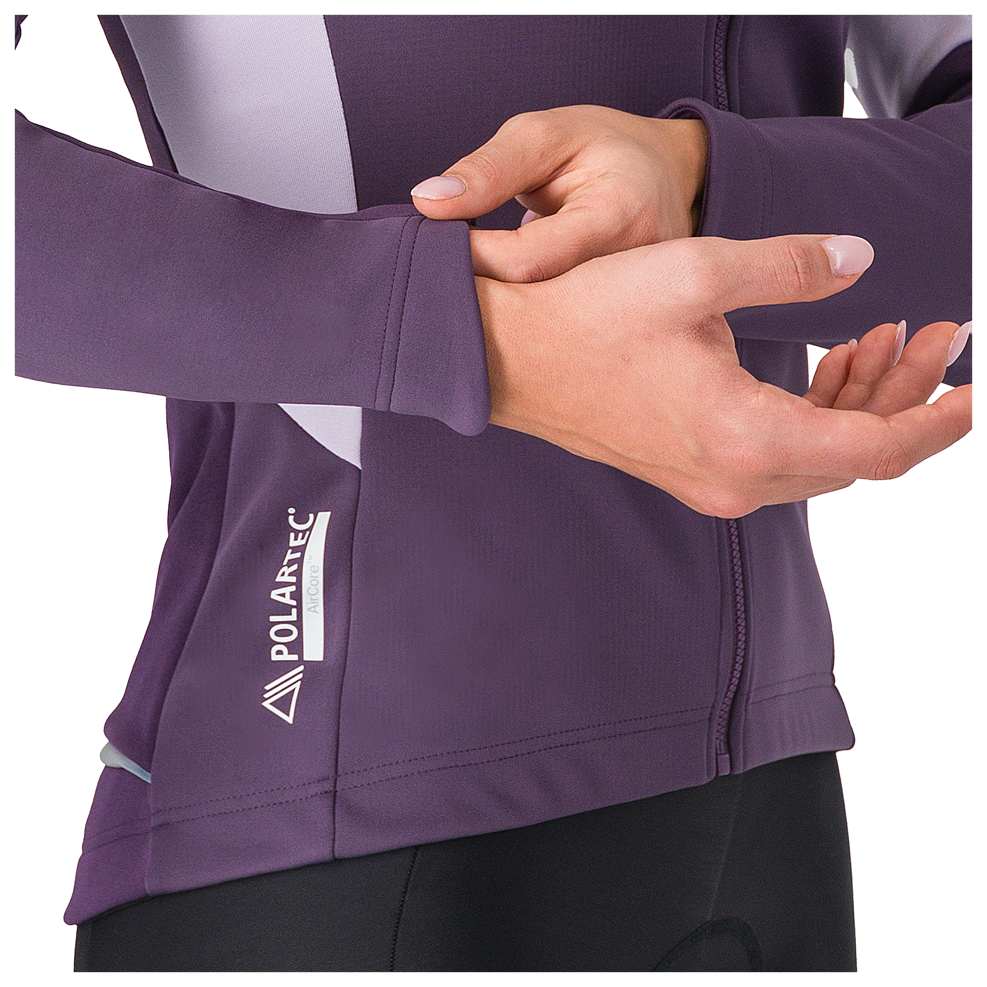Castelli Damen Winterjacke Entrata 2 lila