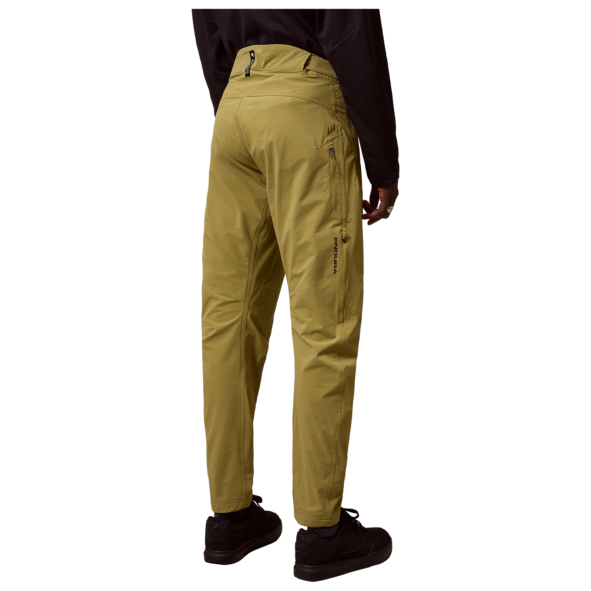 Endura lange Bikehose o. Polster Alltrack Roam braun/grün
