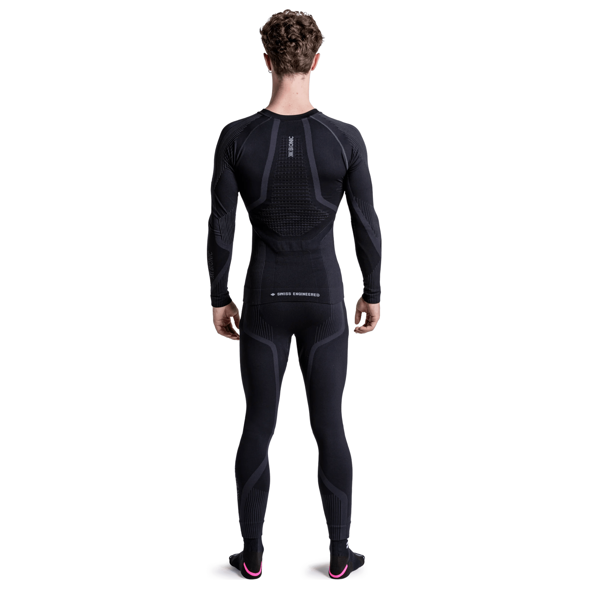 X-Bionic Camiseta interior de ciclismo de manga larga  Invent negro