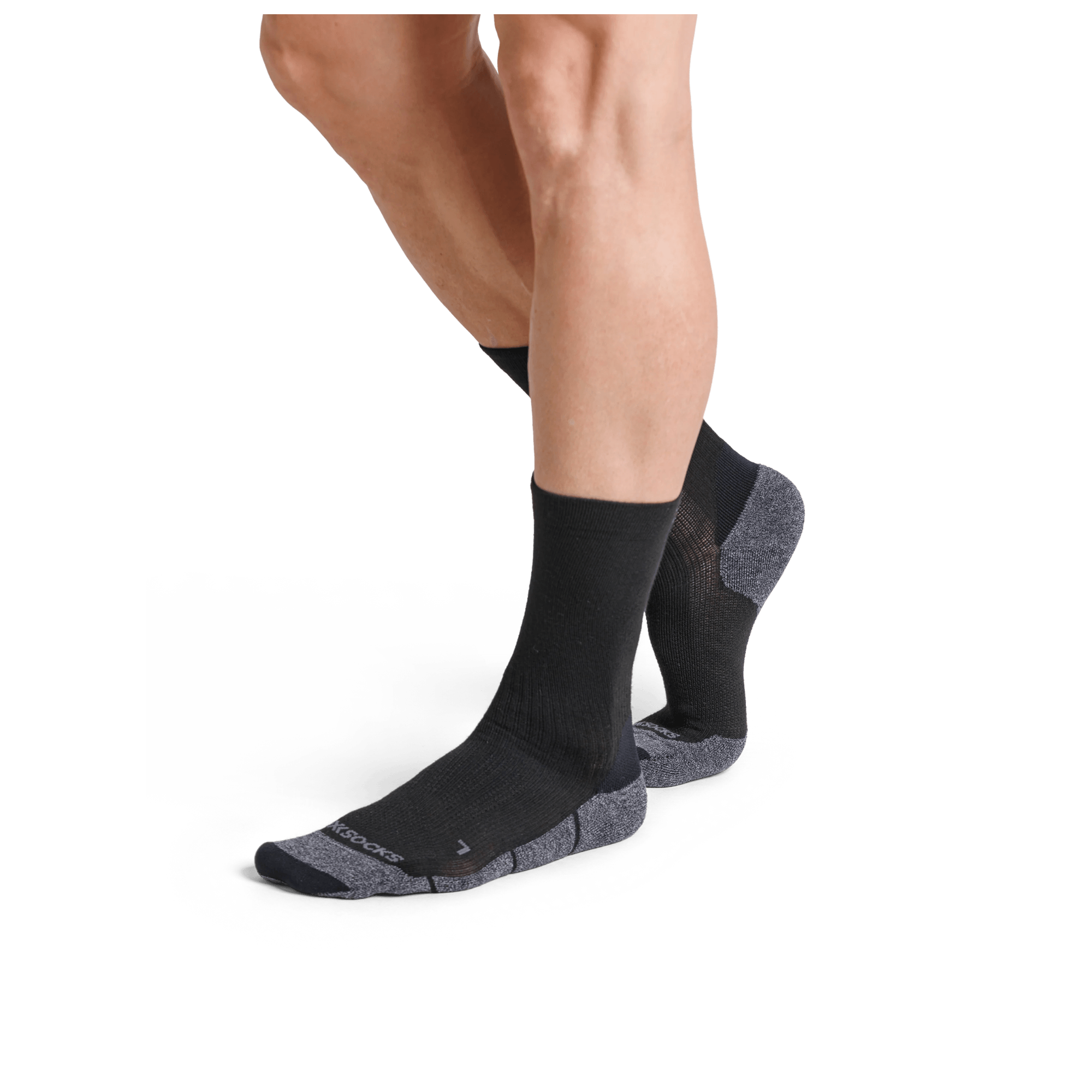 X-Bionic Calcetines de ciclismo X-SOCKS Core Natural Crew negro/gris