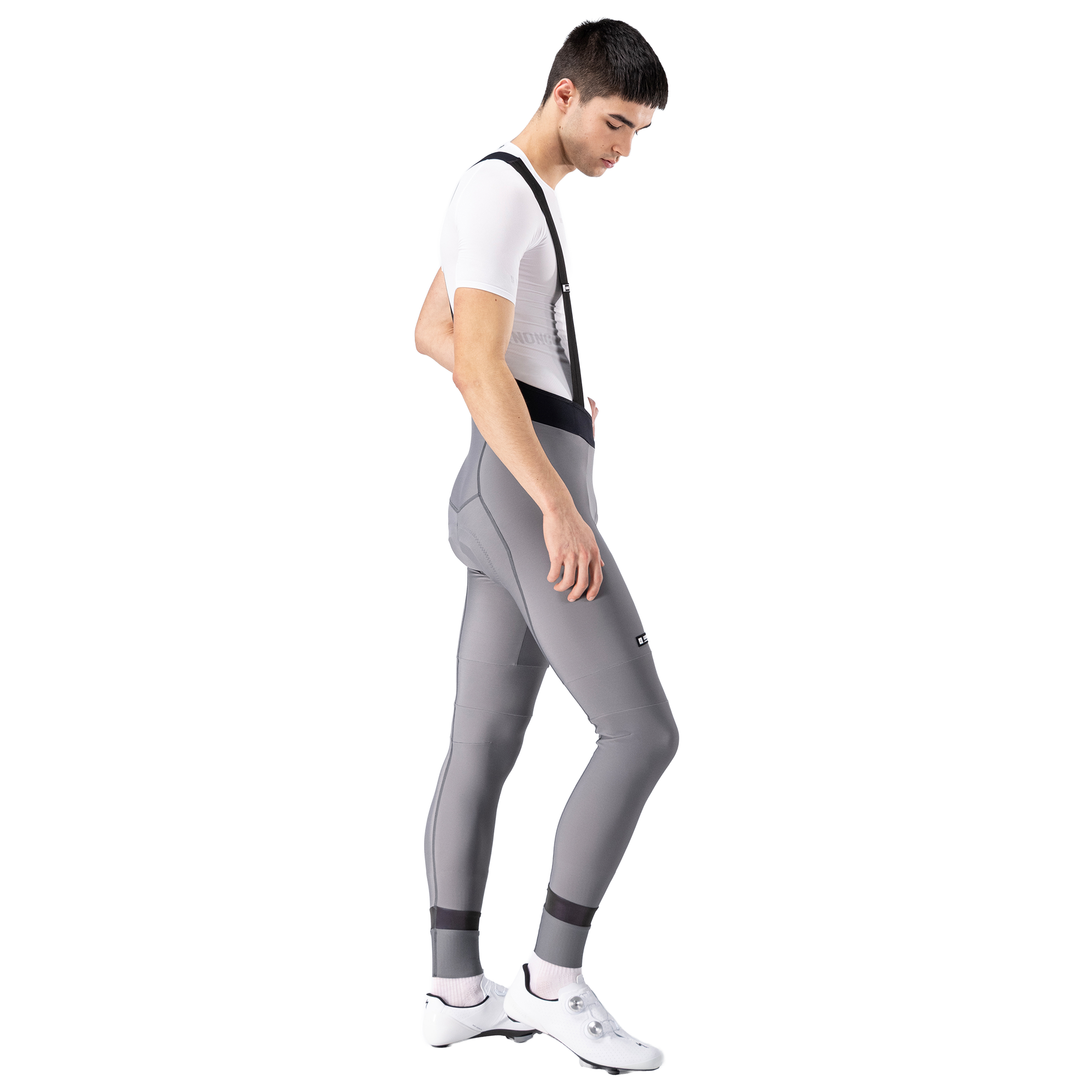 Gobik Cuissard long à bretelles  Absolute 8.0 gris