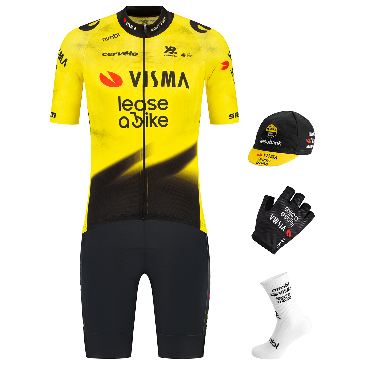Maxi-Set (5 piezas) TEAM VISMA LEASE A BIKE 2026