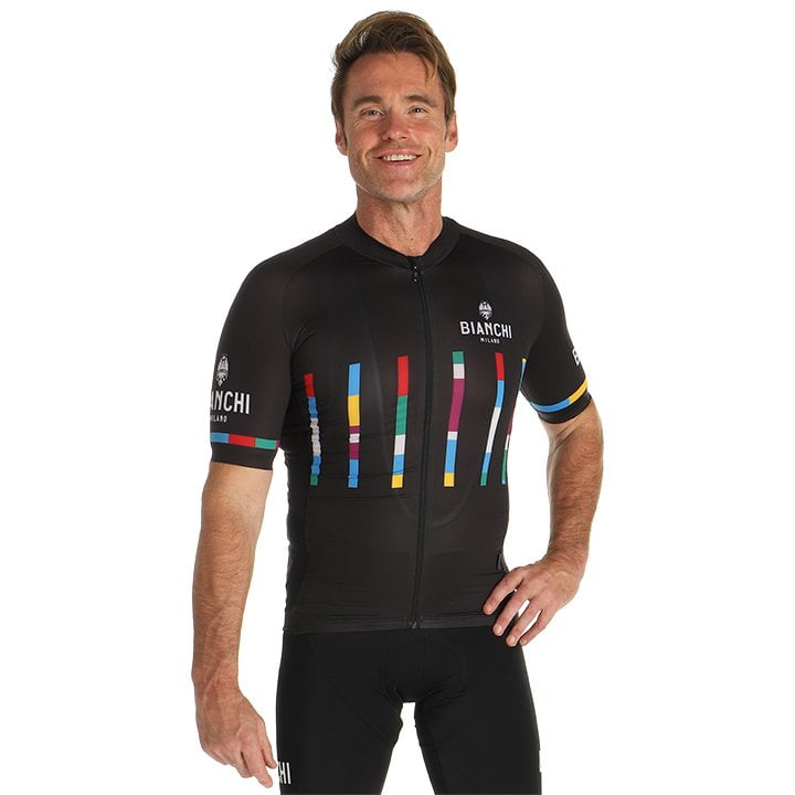 bianchi bicycle jersey Classic Retro Short Sleeve Cycling Pedal Cycling Gear The Bianchi Milano Race Short Sleeve Jersey is built for riders who demand an aero edge without compromising comfort Women's Retro Bianchi Sleeveless Tech