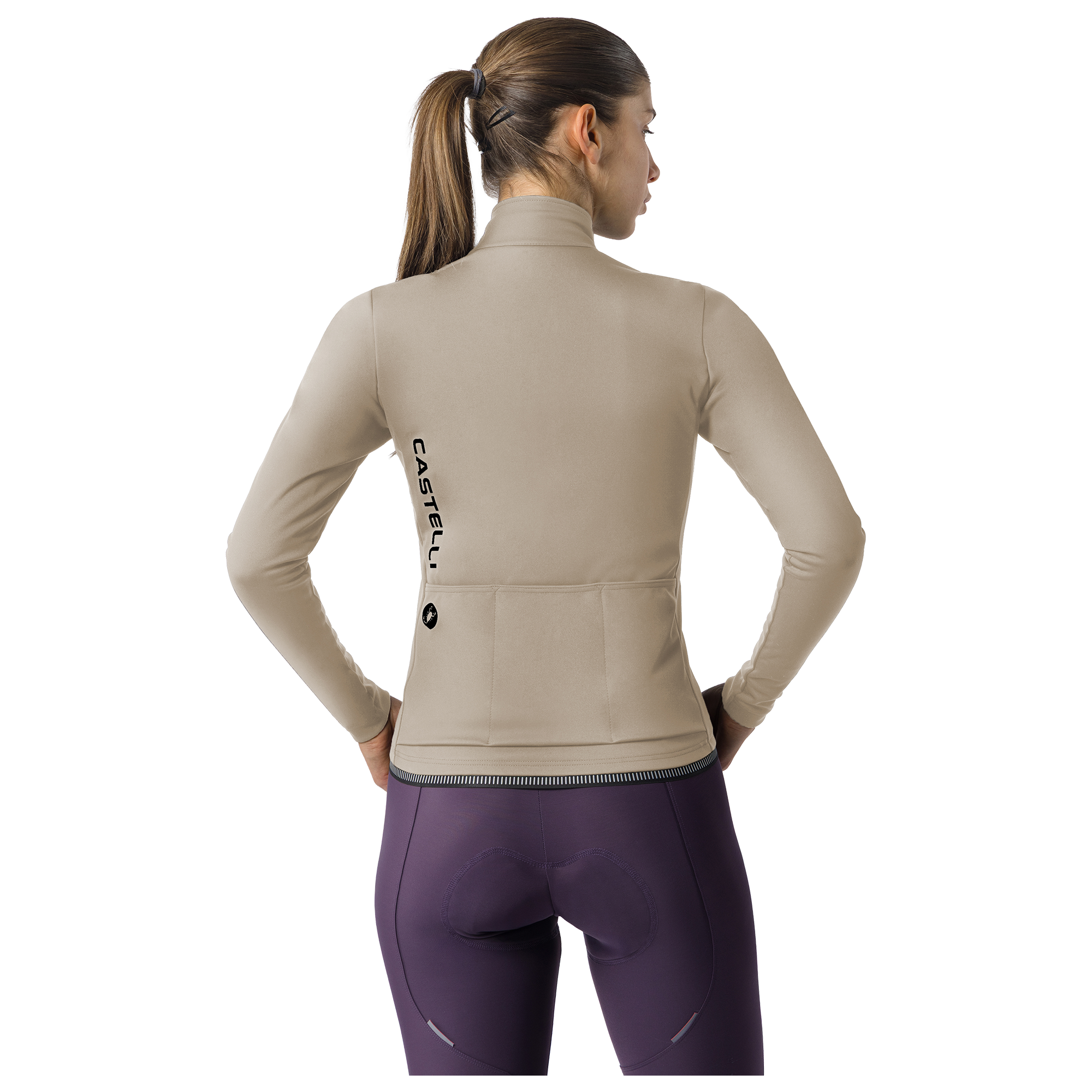 Castelli Veste d'hiver femme  Espresso 2 beige