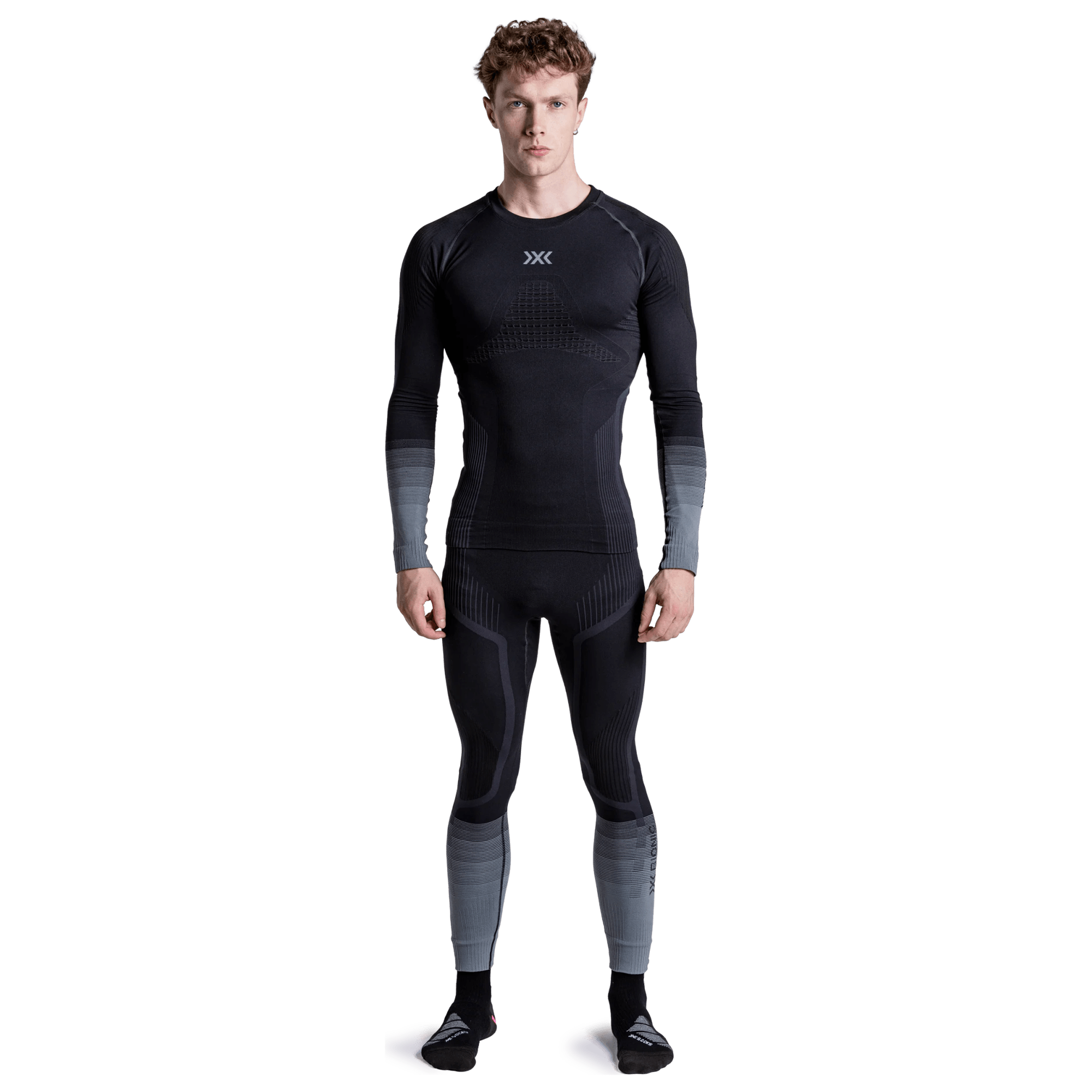 X-Bionic Long Sleeve Cycling Base Layer Invent Graphics black