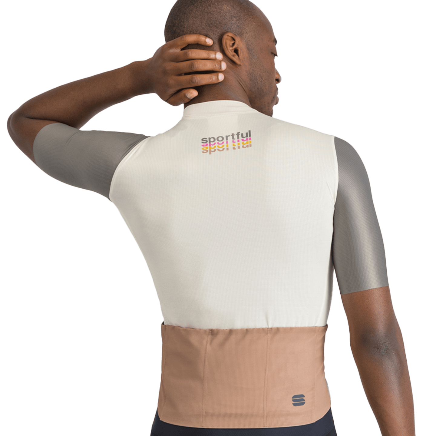 Sportful fietsshirt met korte mouwen Supergiara 2 Logo grijs, foto 2
