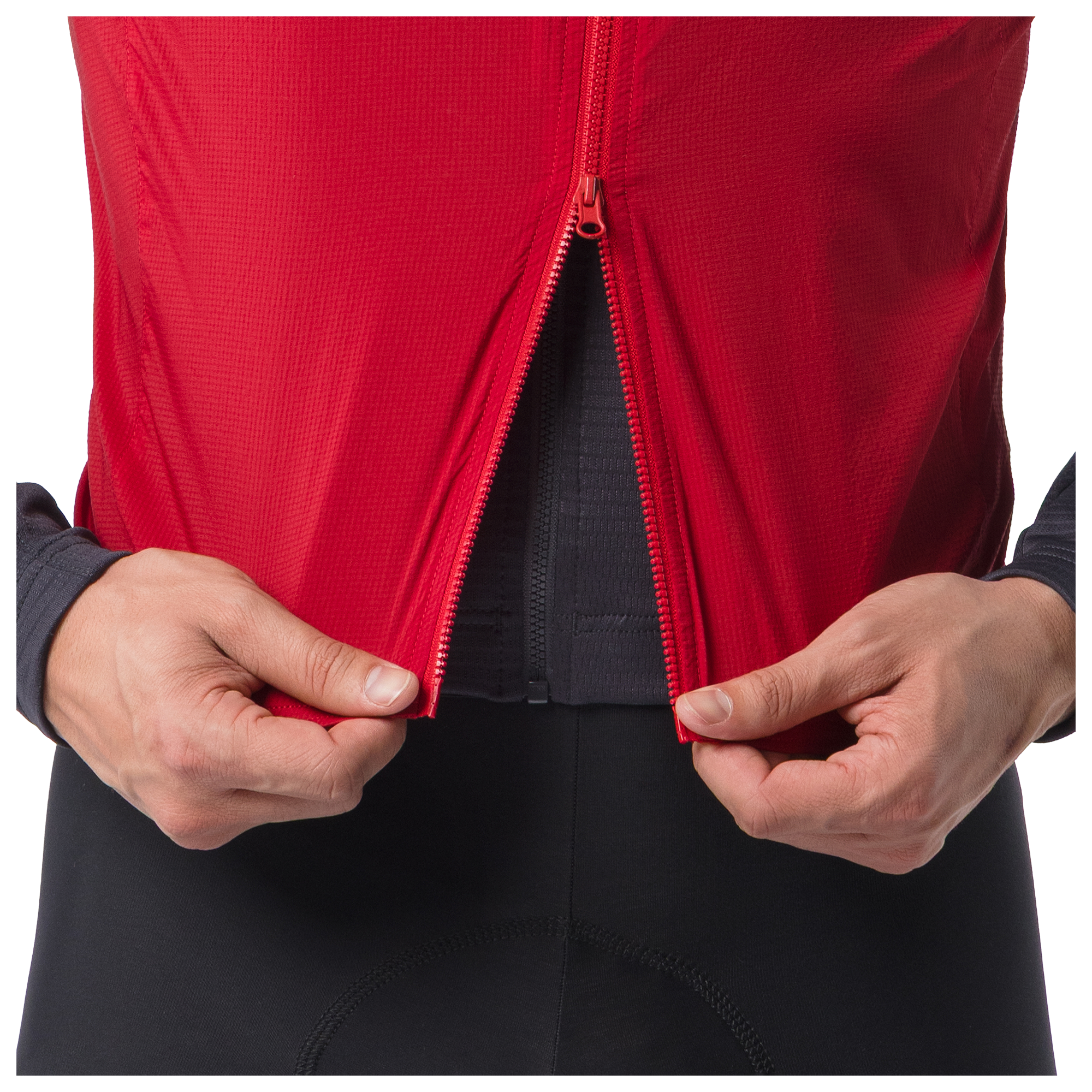 Castelli windvest Transition rood