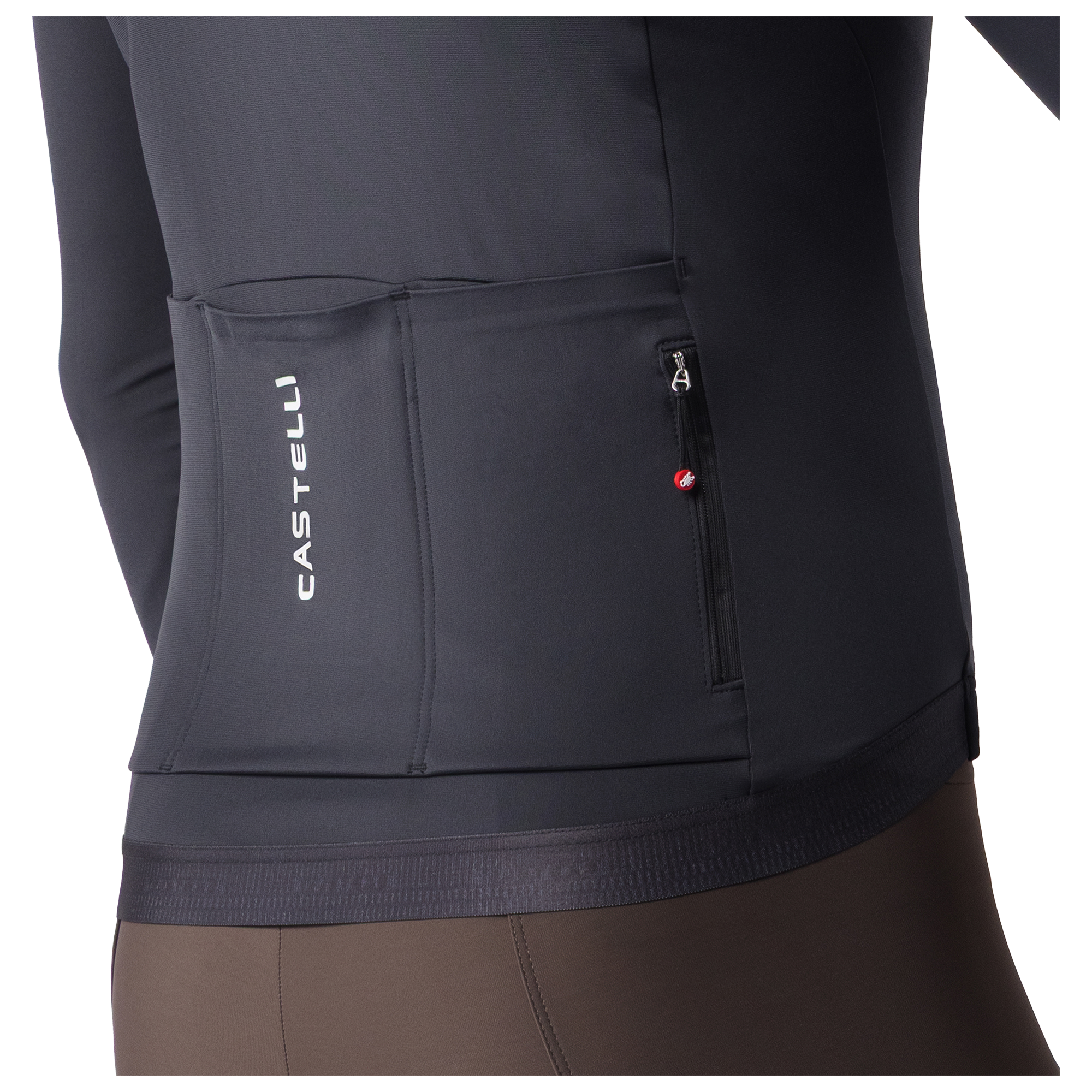 Castelli Langarmtrikot Espresso Thermal 2 schwarz
