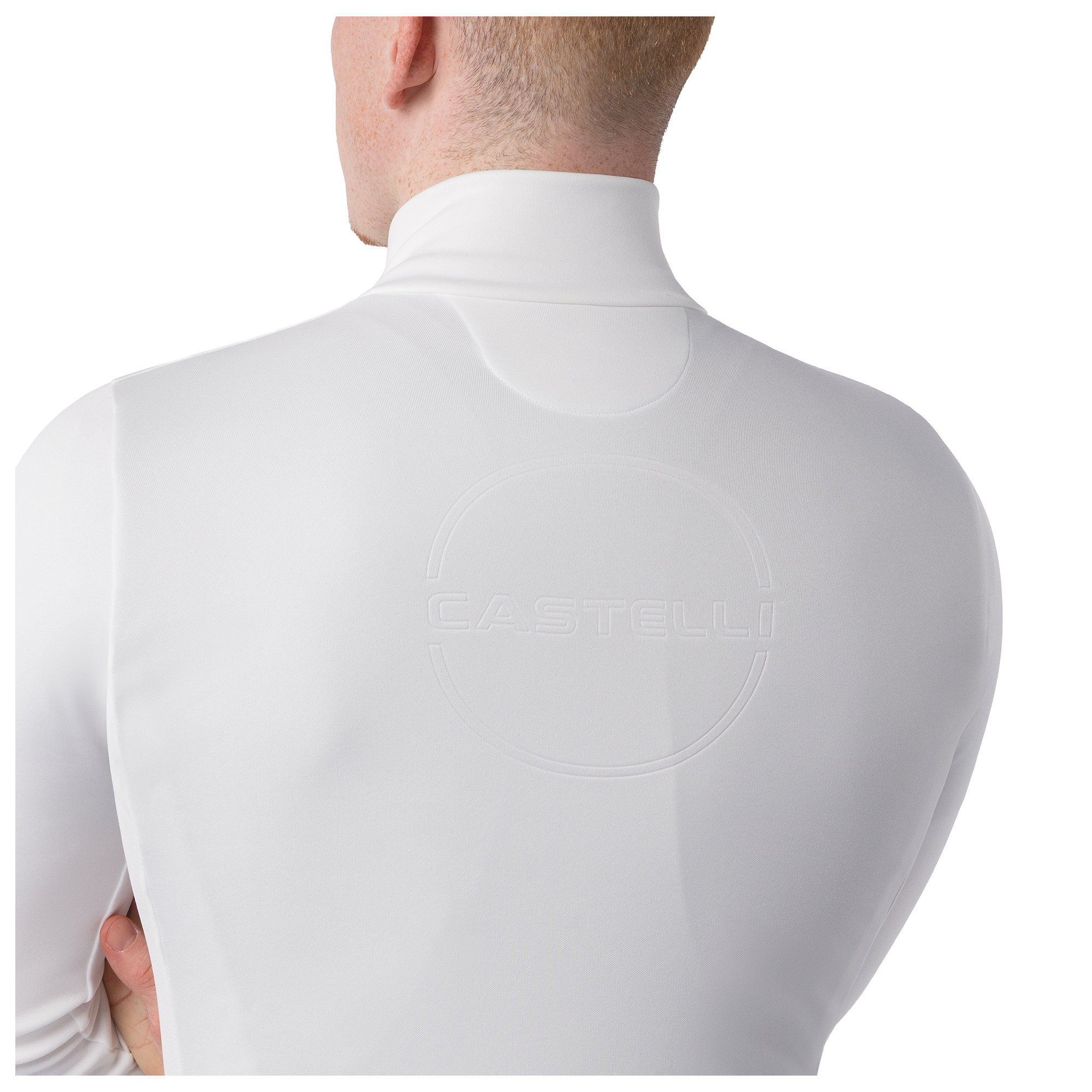 Castelli Long Sleeve Jersey Competizione Thermal white