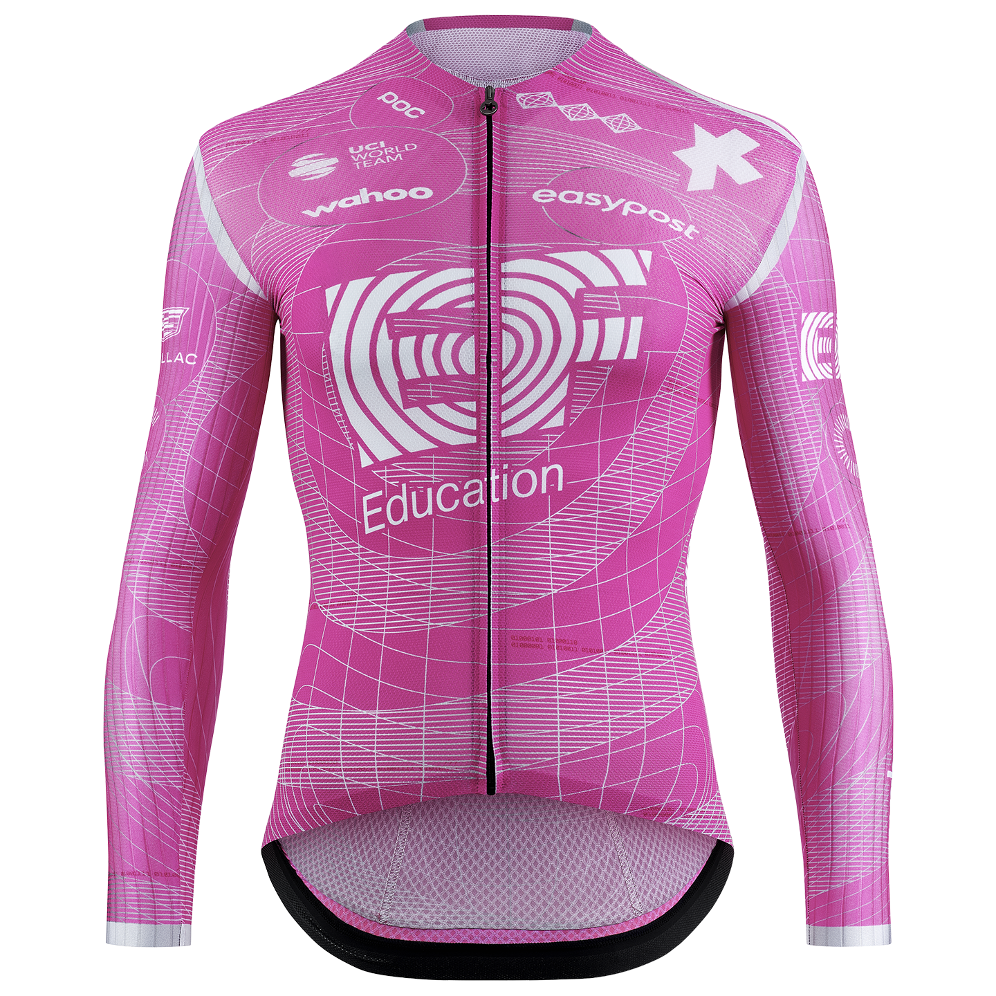 Maglia Ciclismo Manica Lunga Italia Uomo - Miloto Rossa/verde/bianca, Traspirante - Foto 3