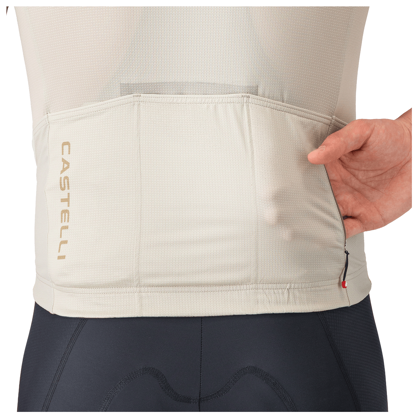 Castelli fietsshirt met korte mouwen Unlimited Endurance 3 beige, foto 4