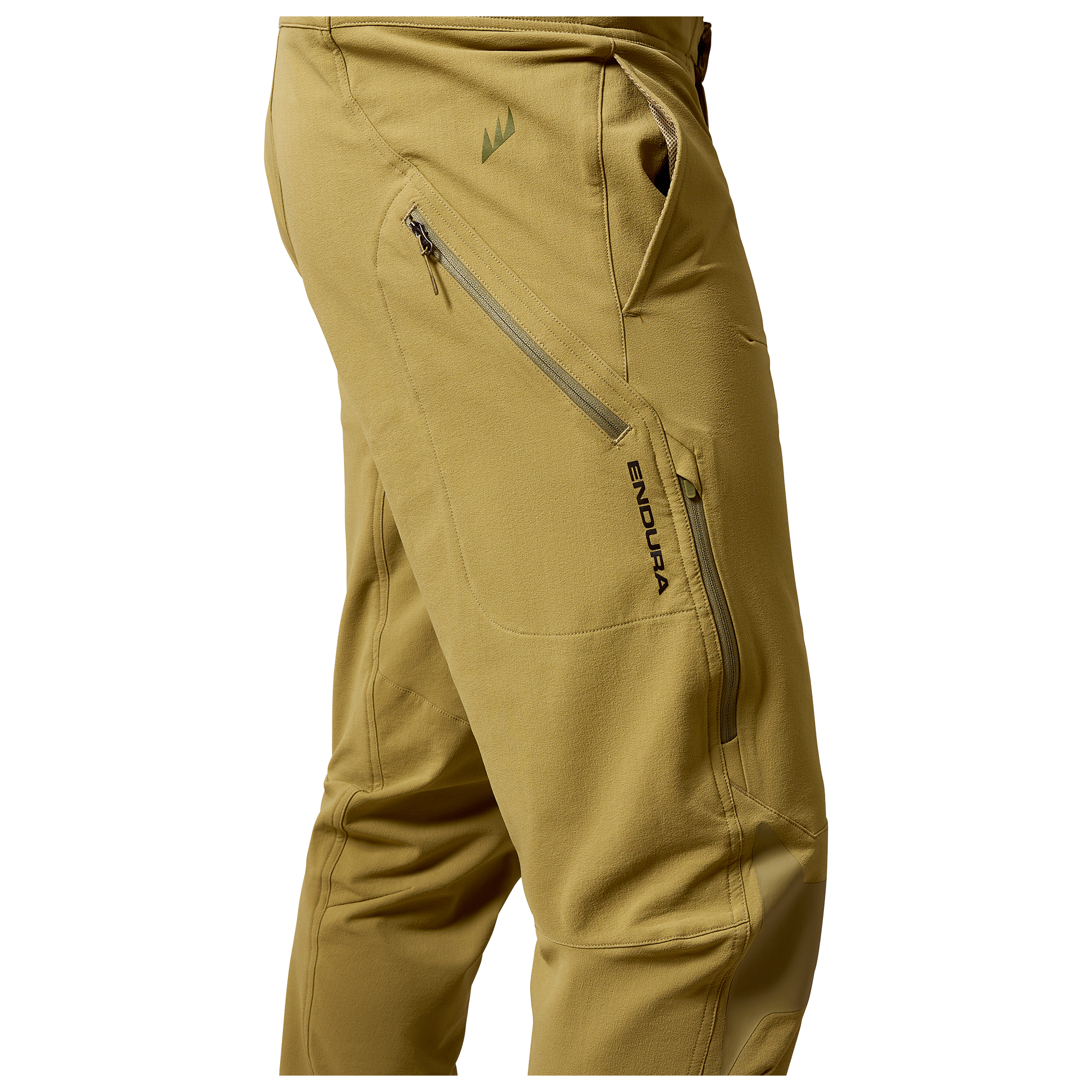 Endura Pantalon VTT long sans chamois  MT500 Burner marron/vert