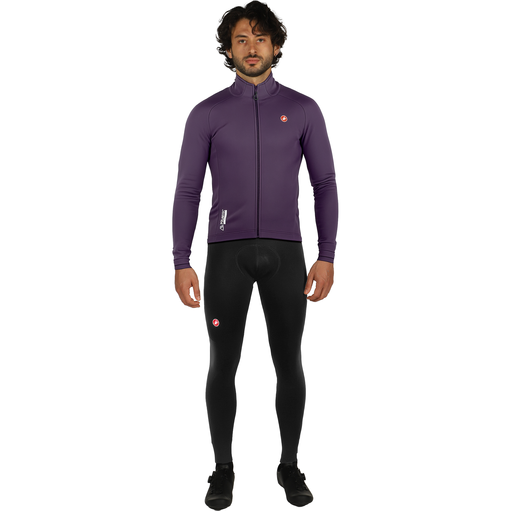 Castelli Set (2 Teile)  Competizione lila