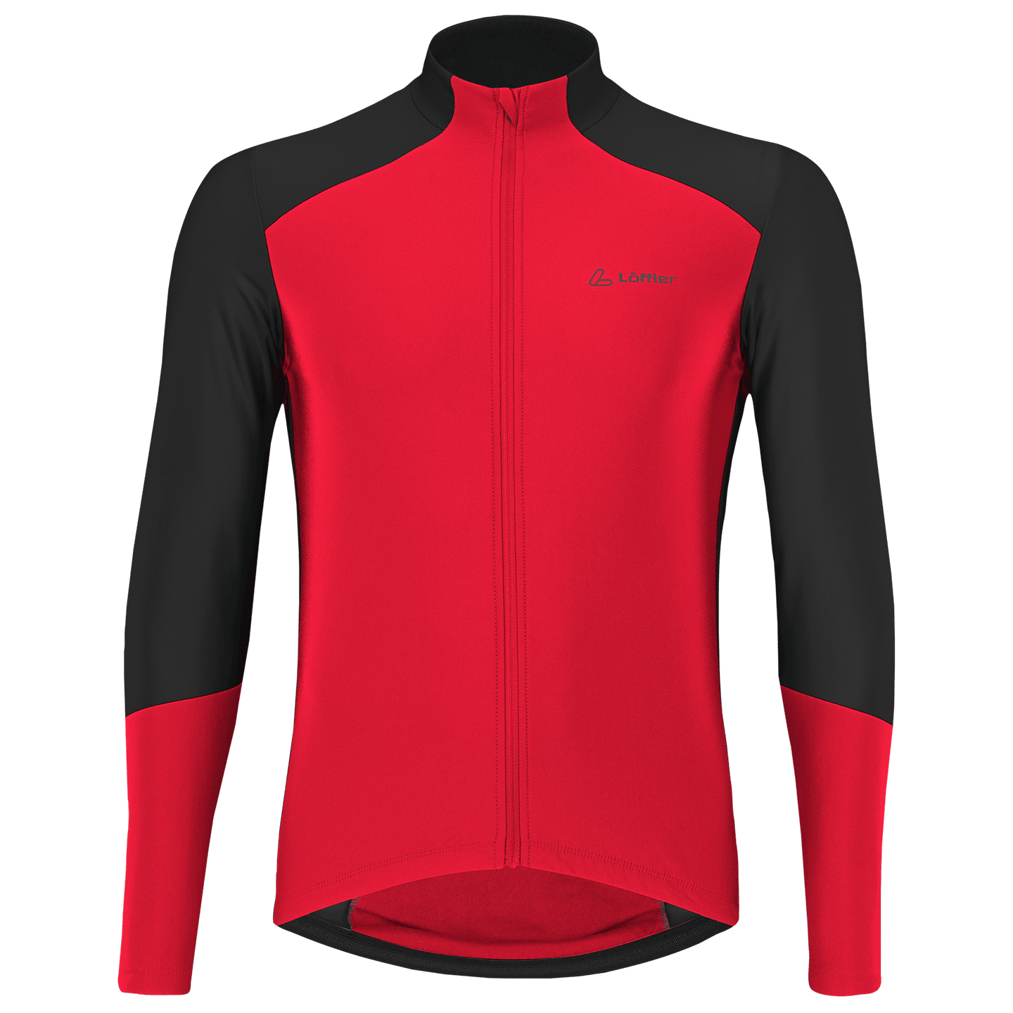 Löffler Langarmtrikot Combo Mid rot