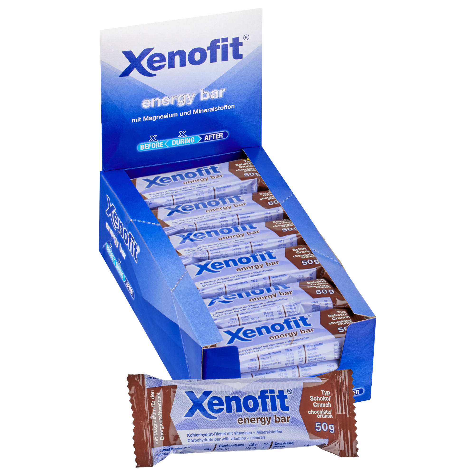 Energy Bar Chocolate Crunch 24 units/box