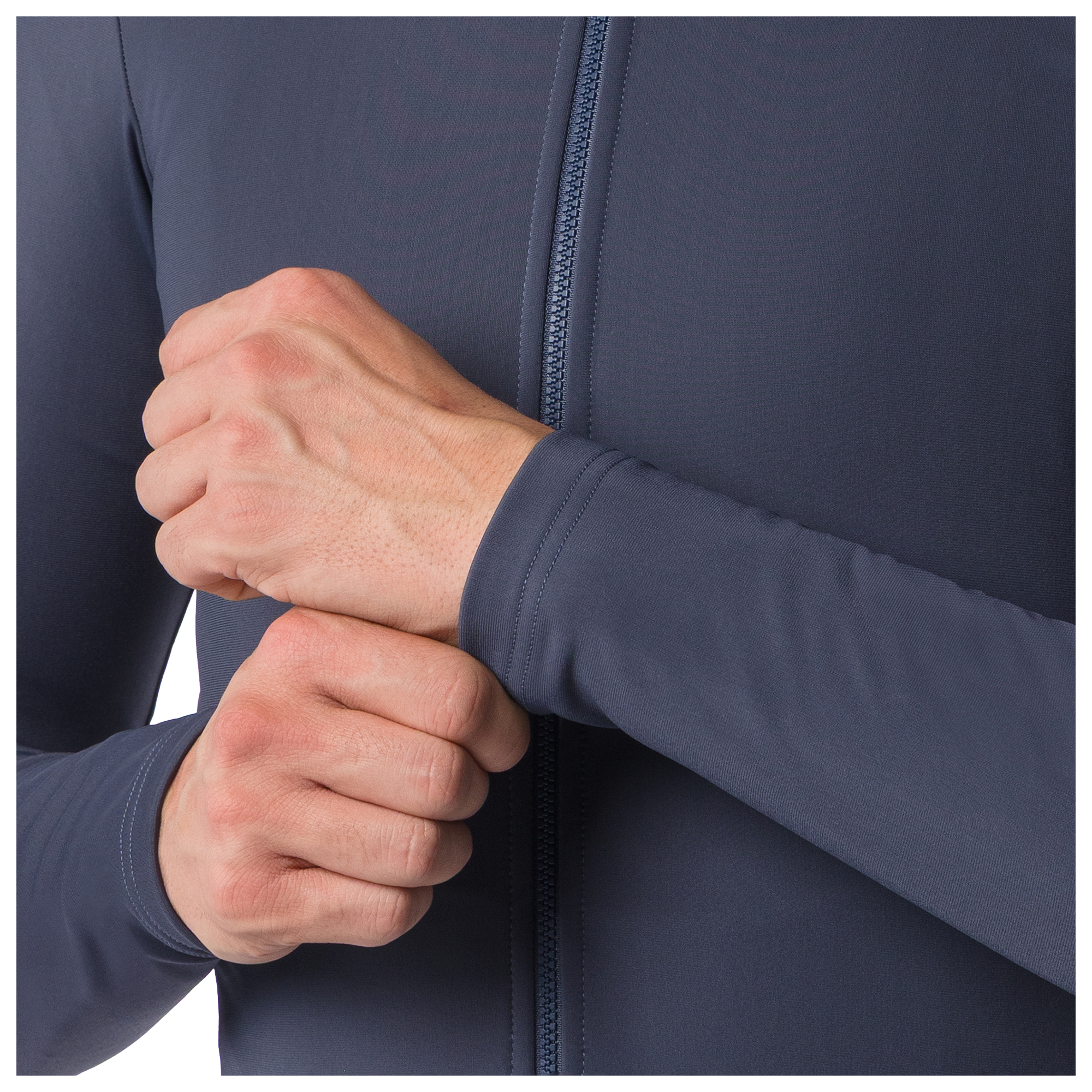 Castelli Maillot manches longues  Espresso Thermal 2 bleu