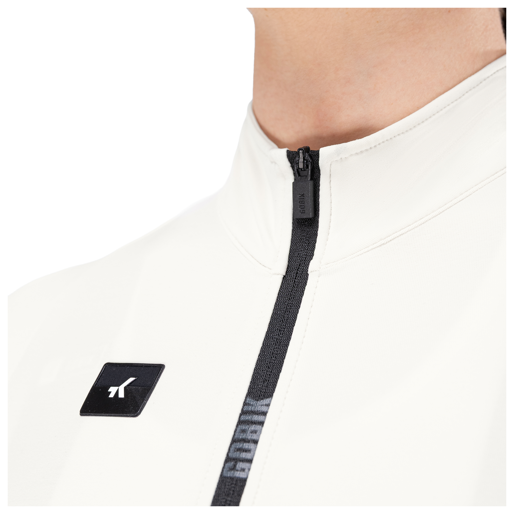 Gobik Damen Langarmtrikot Pacer Solid 2.0 blanc