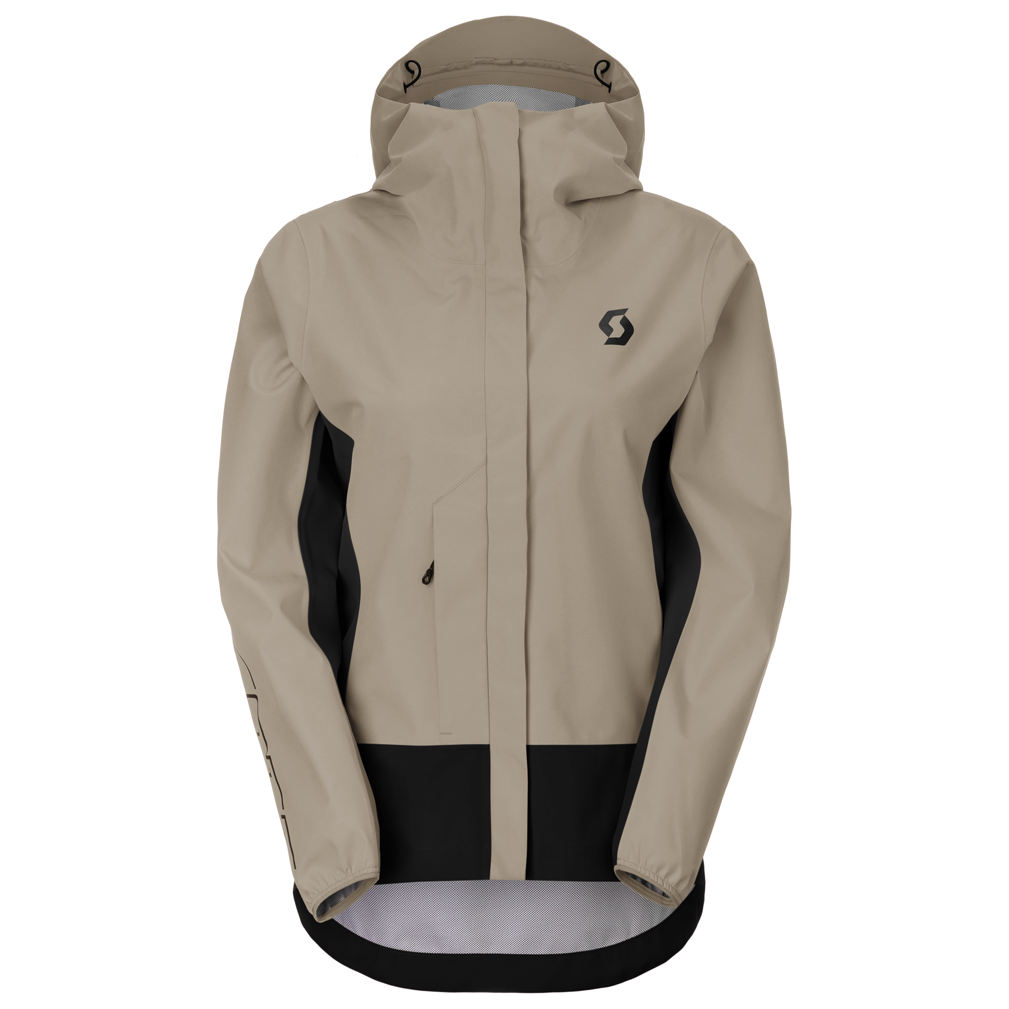 Scott Damen Regenjacke Vertic beige