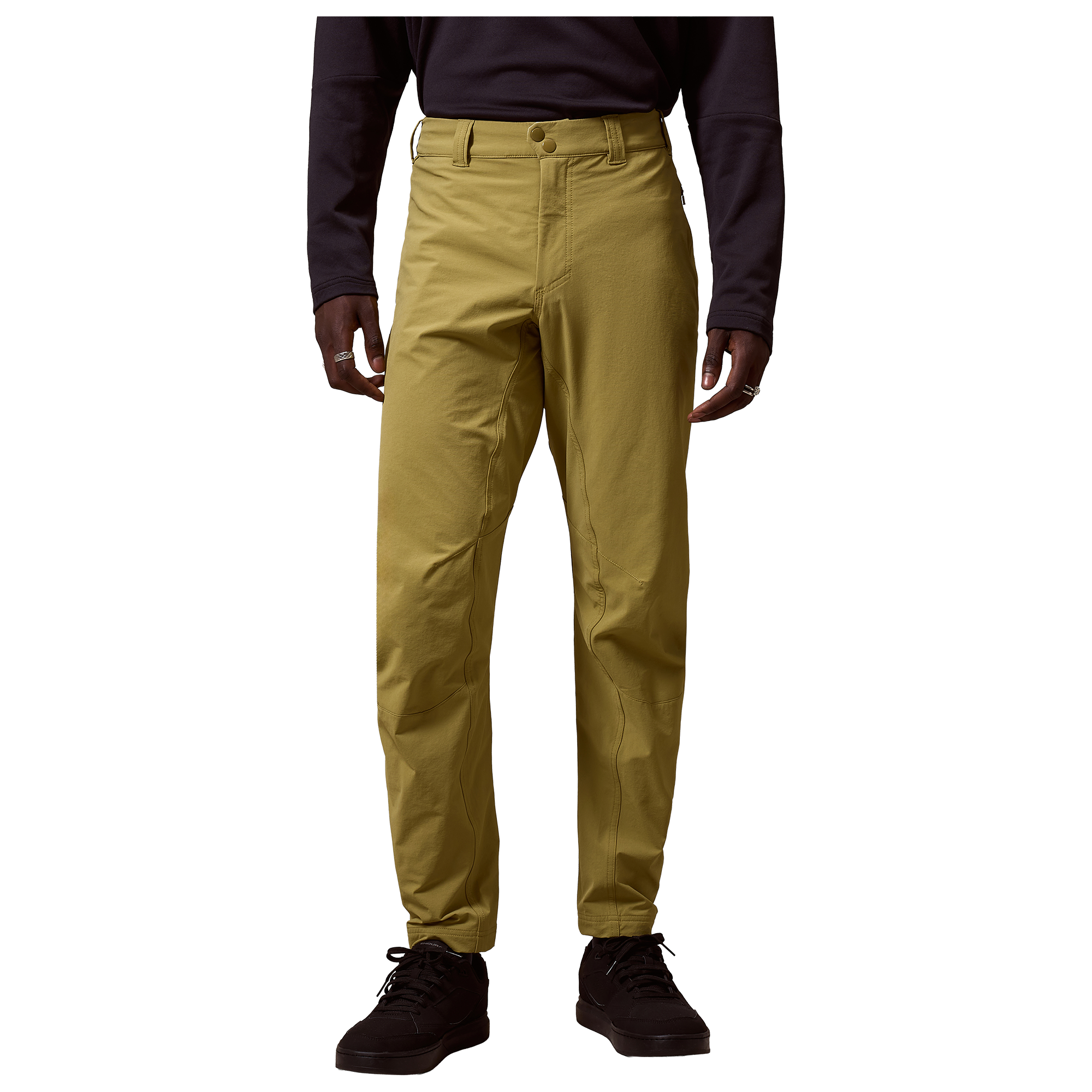 Endura lange Bikehose o. Polster Alltrack Roam braun/grün