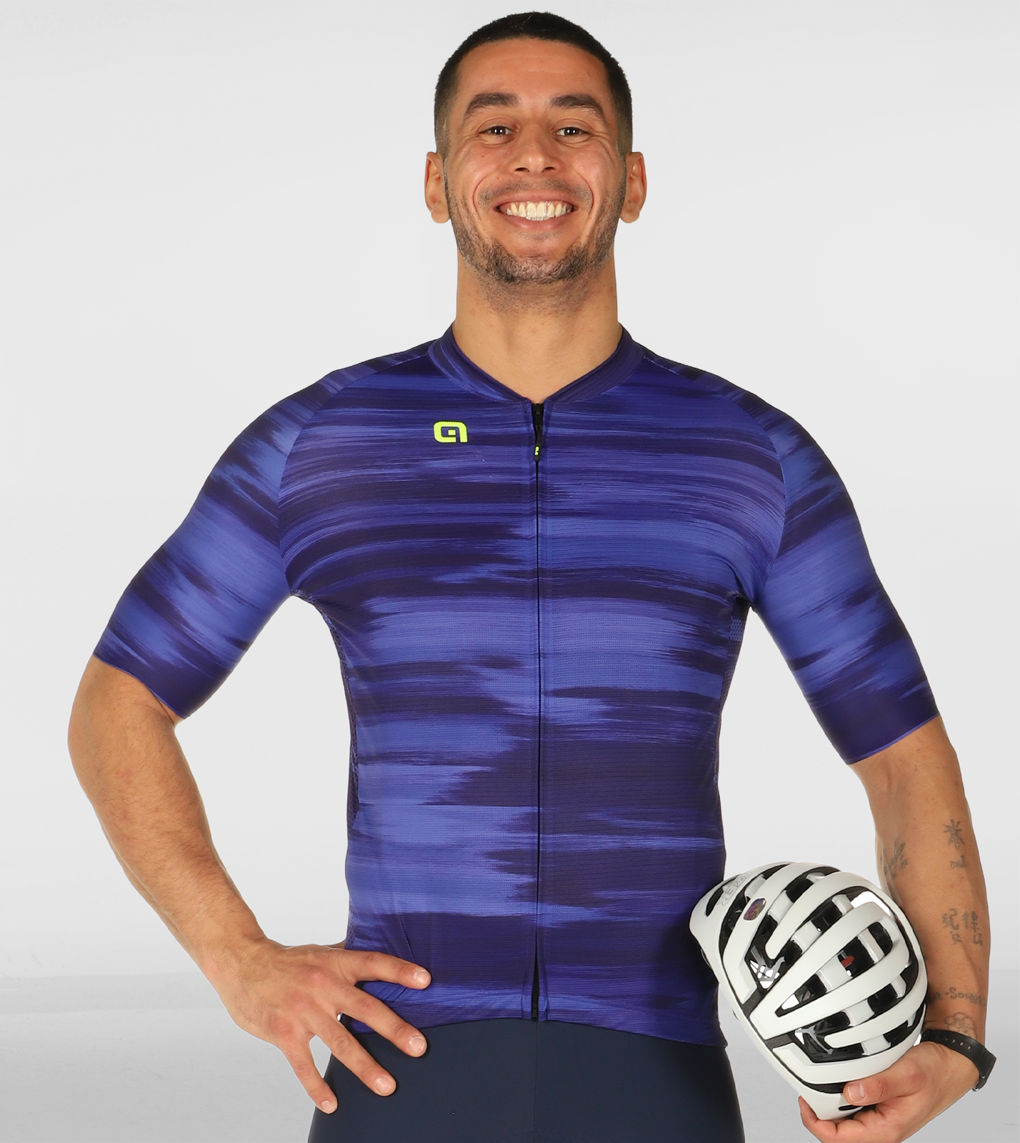 Alé Kurzarmtrikot Macchiato Signature Collection blau