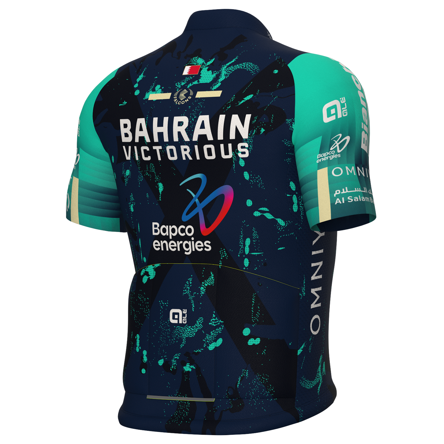 BAHRAIN - VICTORIOUS Short Sleeve Jersey Dark Blue