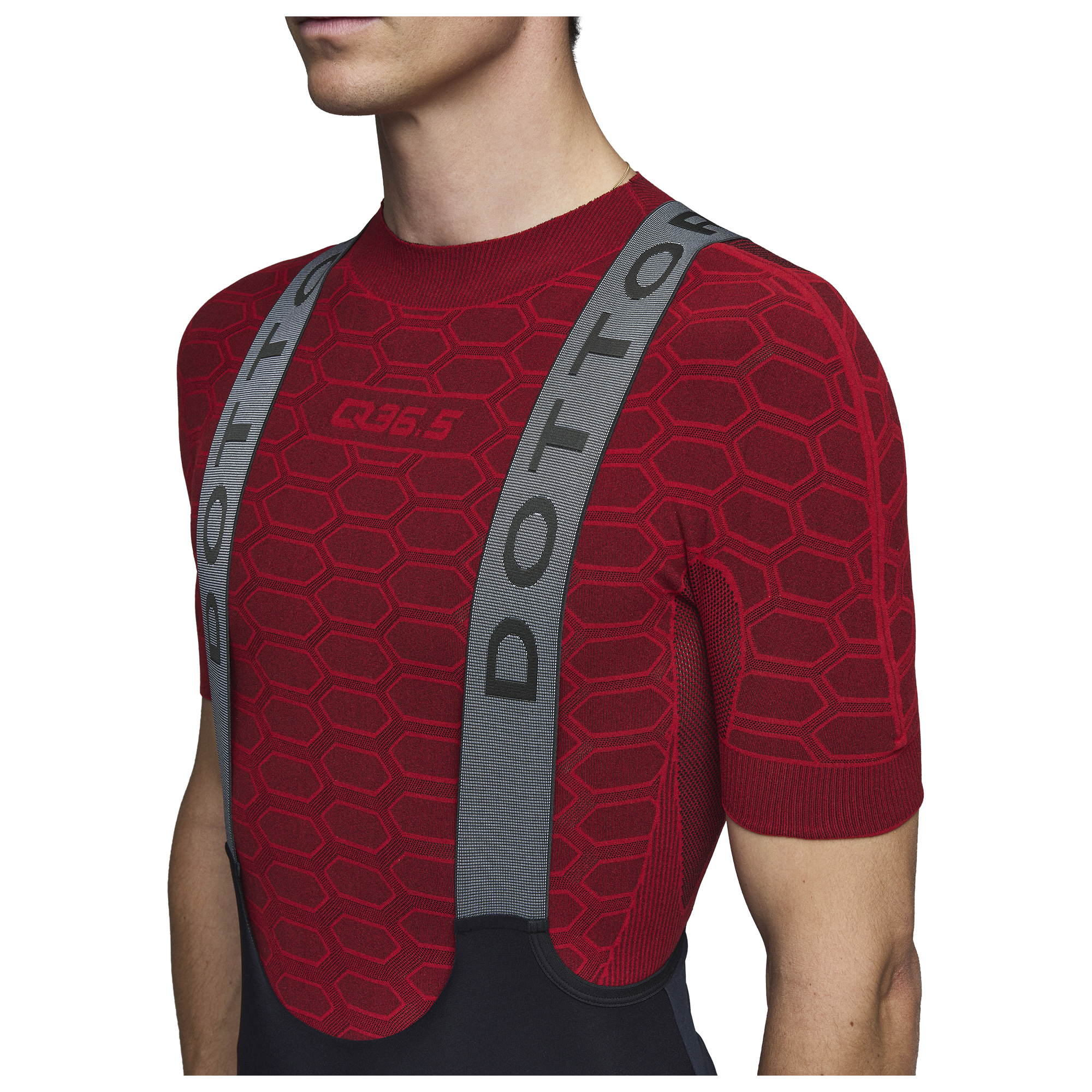 Q36.5 Camiseta interior de ciclismo  Layer 2 rojo