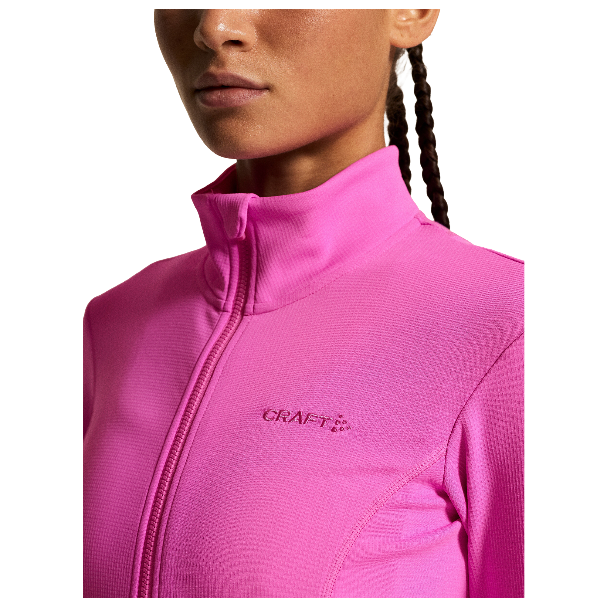 Craft Maillot de manga larga mujer  Bike SubZ 2 fucsia