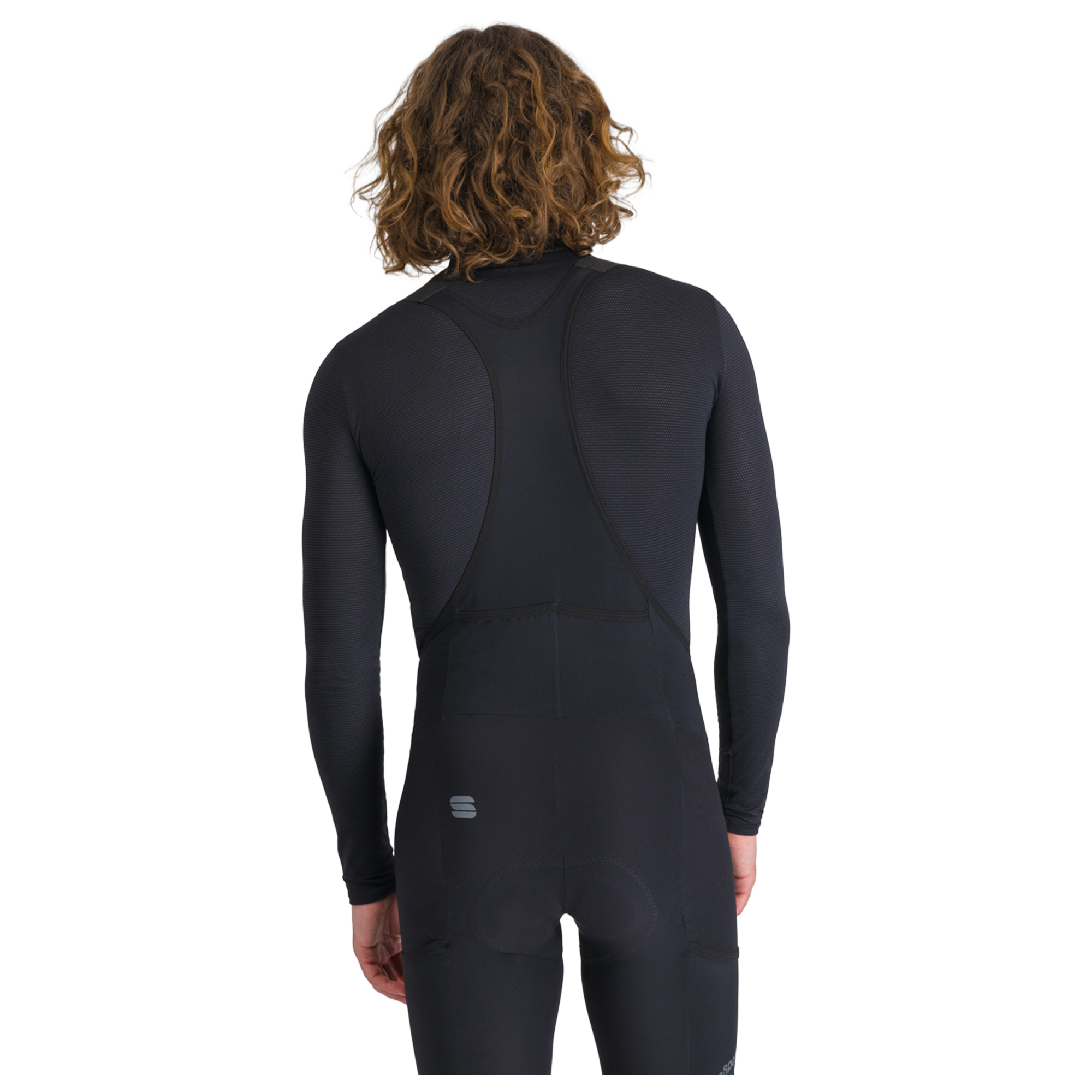 Sportful Sous-maillot de cyclisme à manches longues  Merino noir