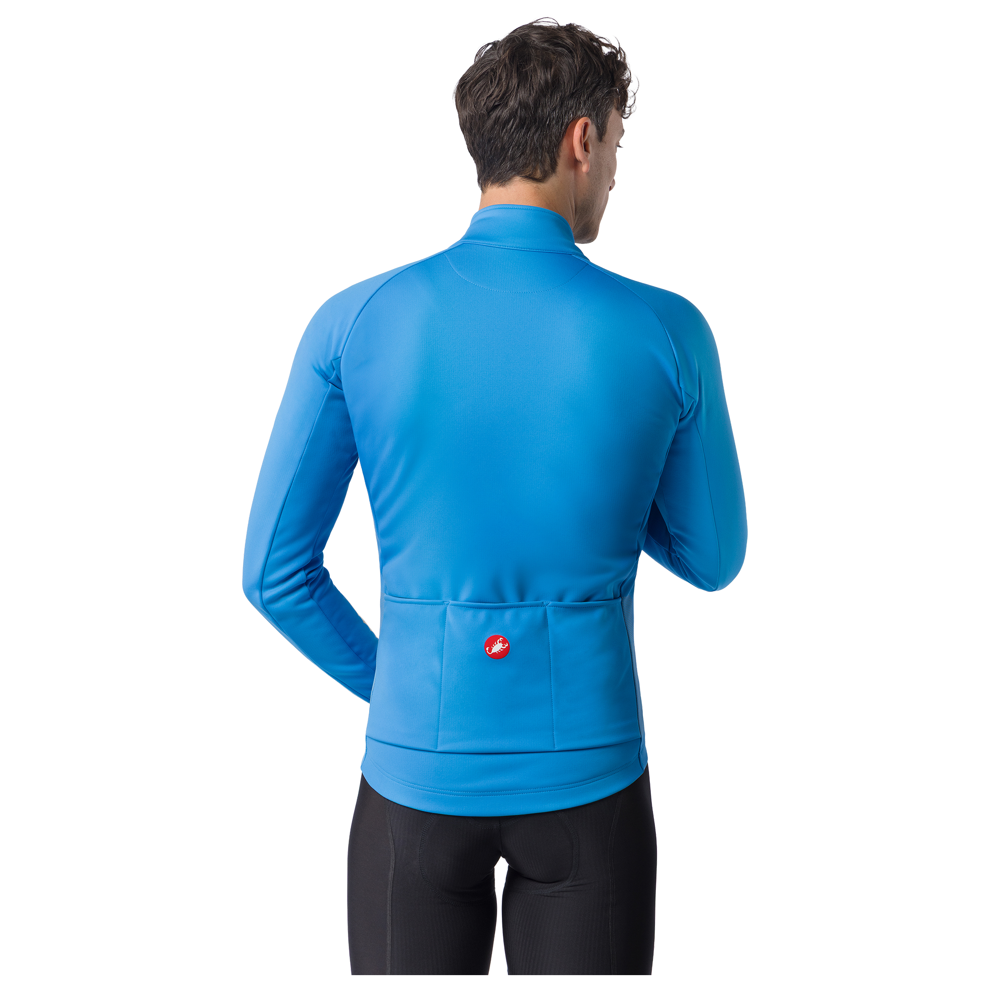Castelli Winterjacke Competizione blau