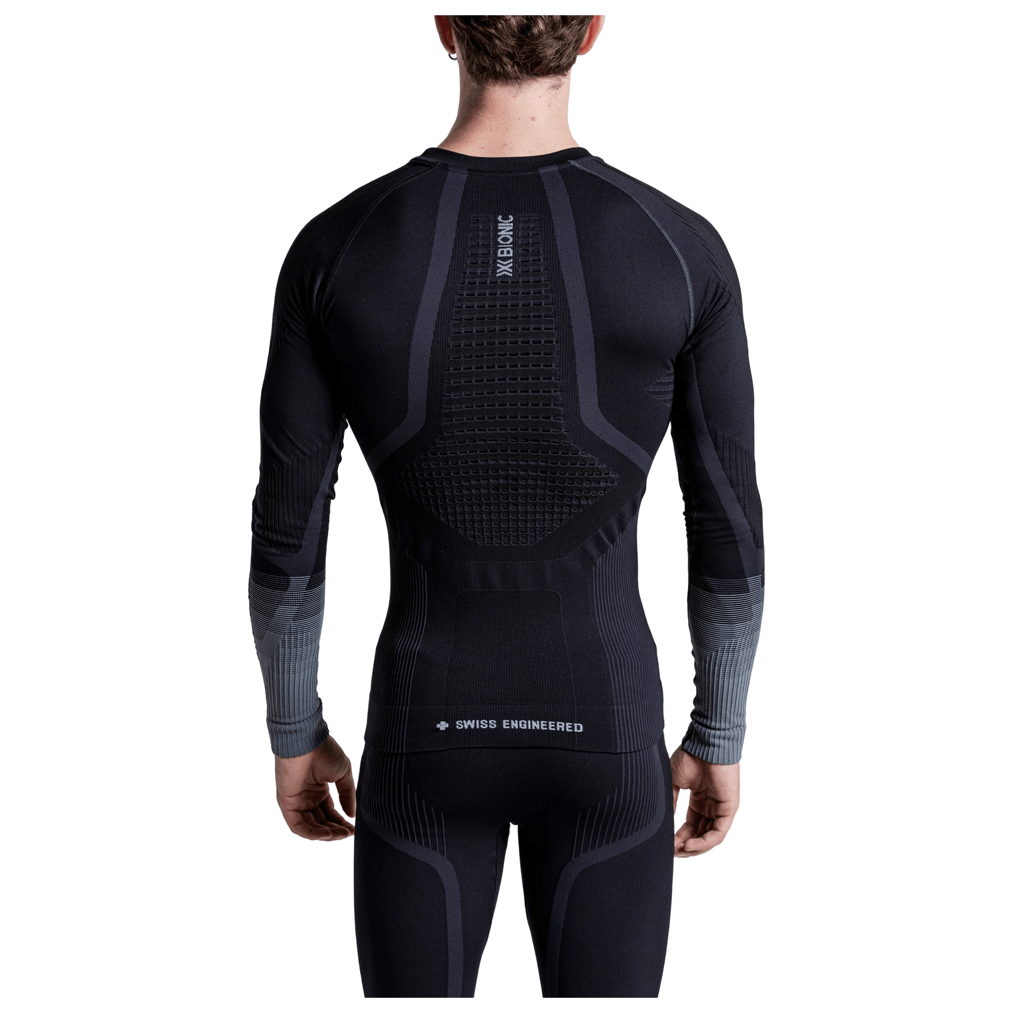X-Bionic Long Sleeve Cycling Base Layer Invent Graphics black