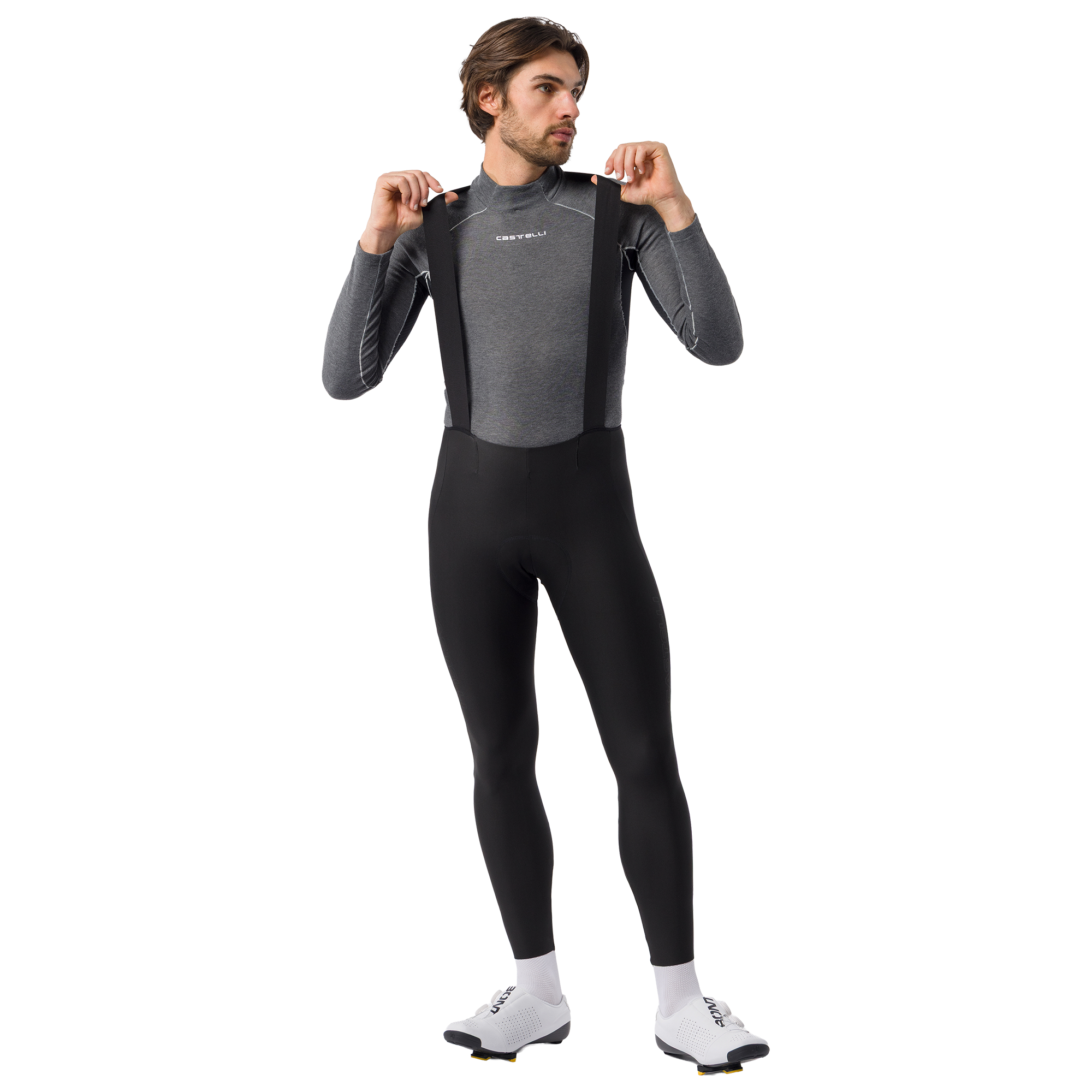 Castelli lange bib tight Sorpasso Pro zwart