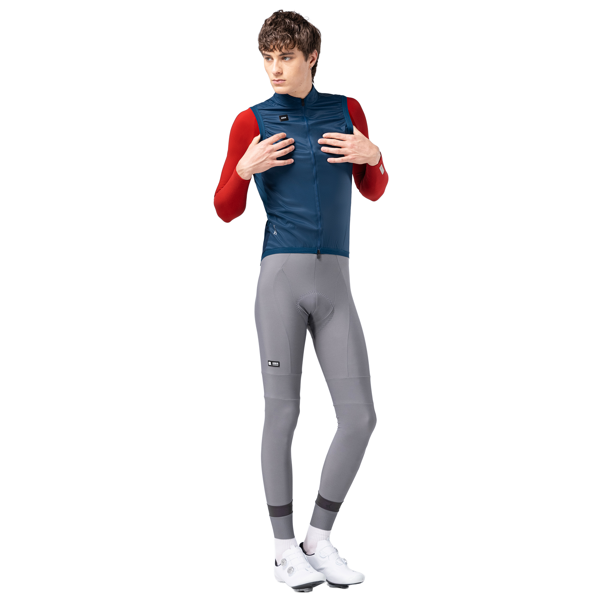 Gobik Gilet coupe-vent  Vector 3.0 bleu