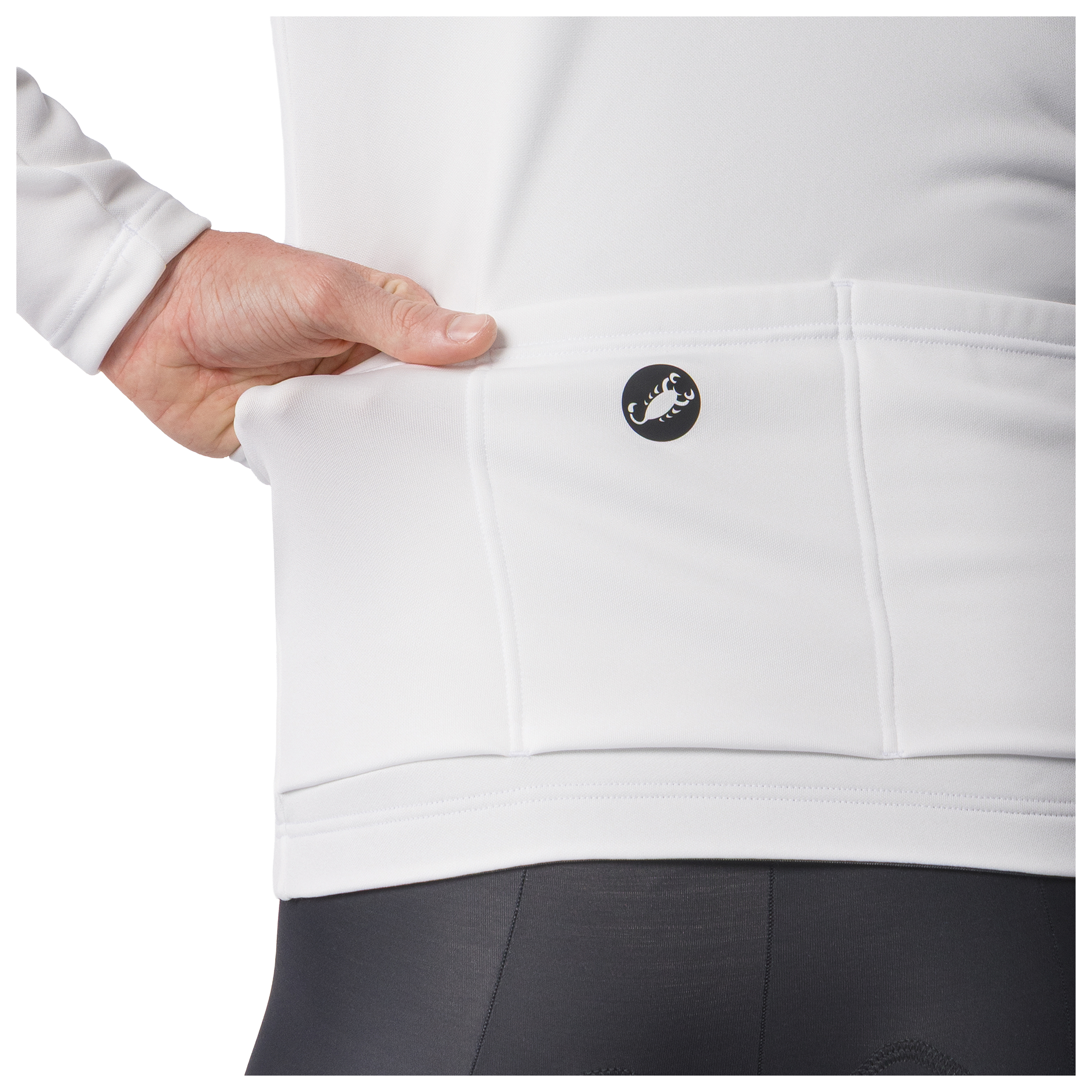 Castelli Long Sleeve Jersey Competizione Thermal white