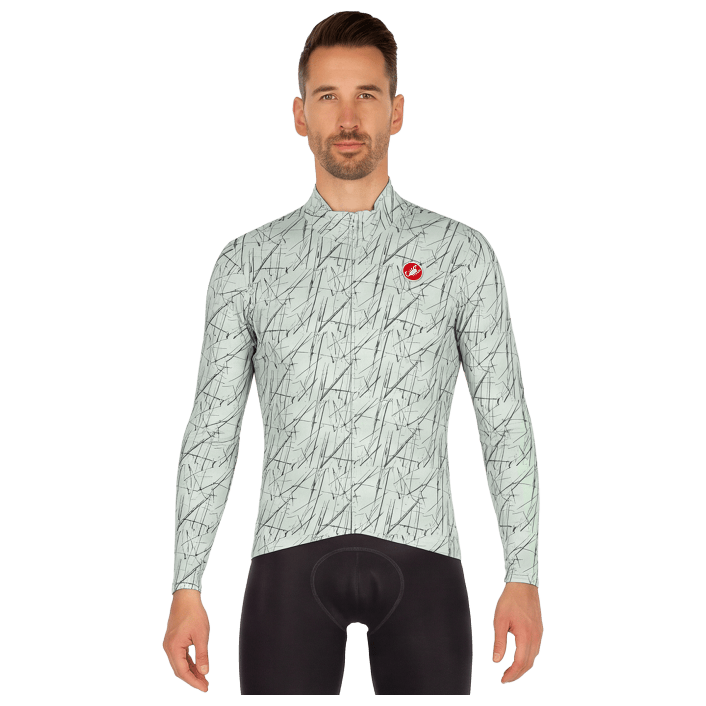 Castelli Long Sleeve Jersey Distanza beige