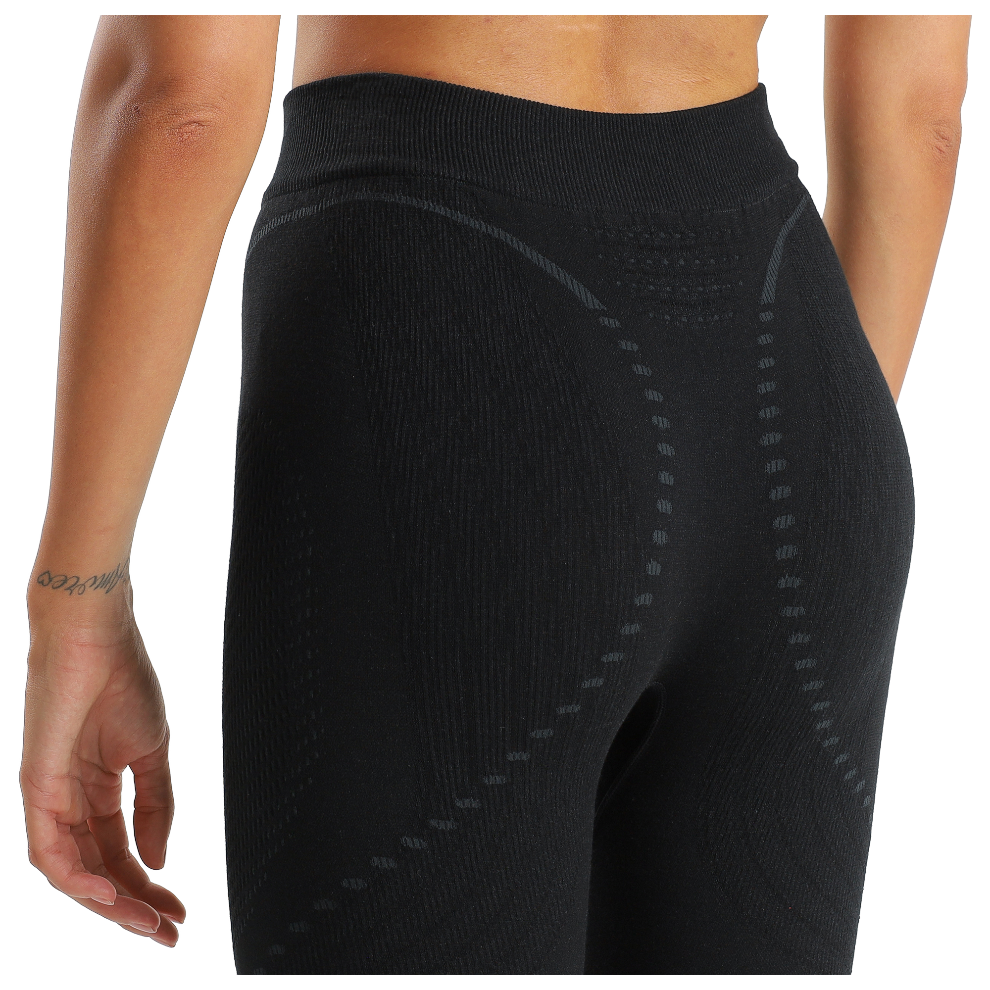 Uyn Women's Long Cycling Base Layer Tights Evolutyon Biotech black