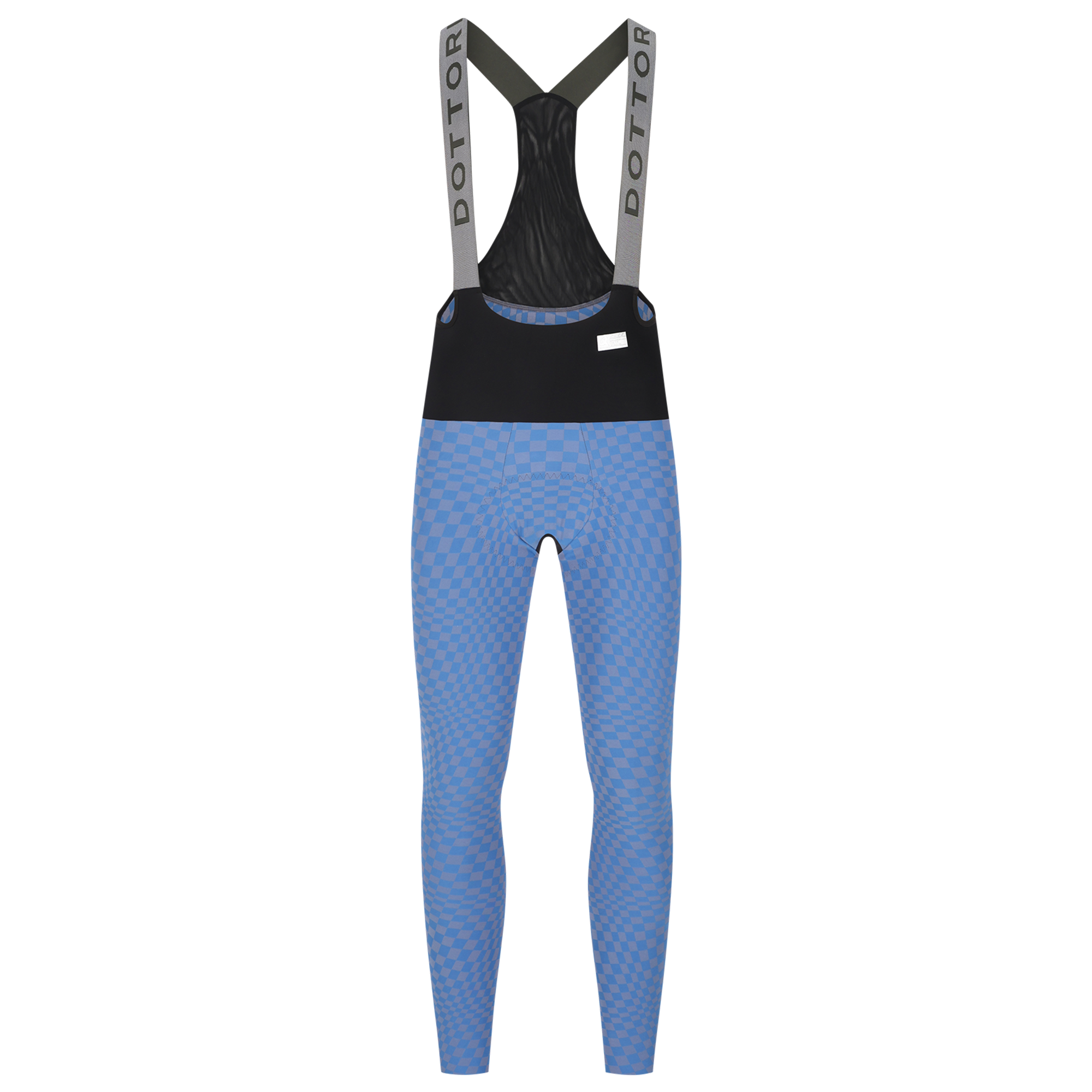 Q36.5 Culote largo con tirantes  Dottore Hybrid azul