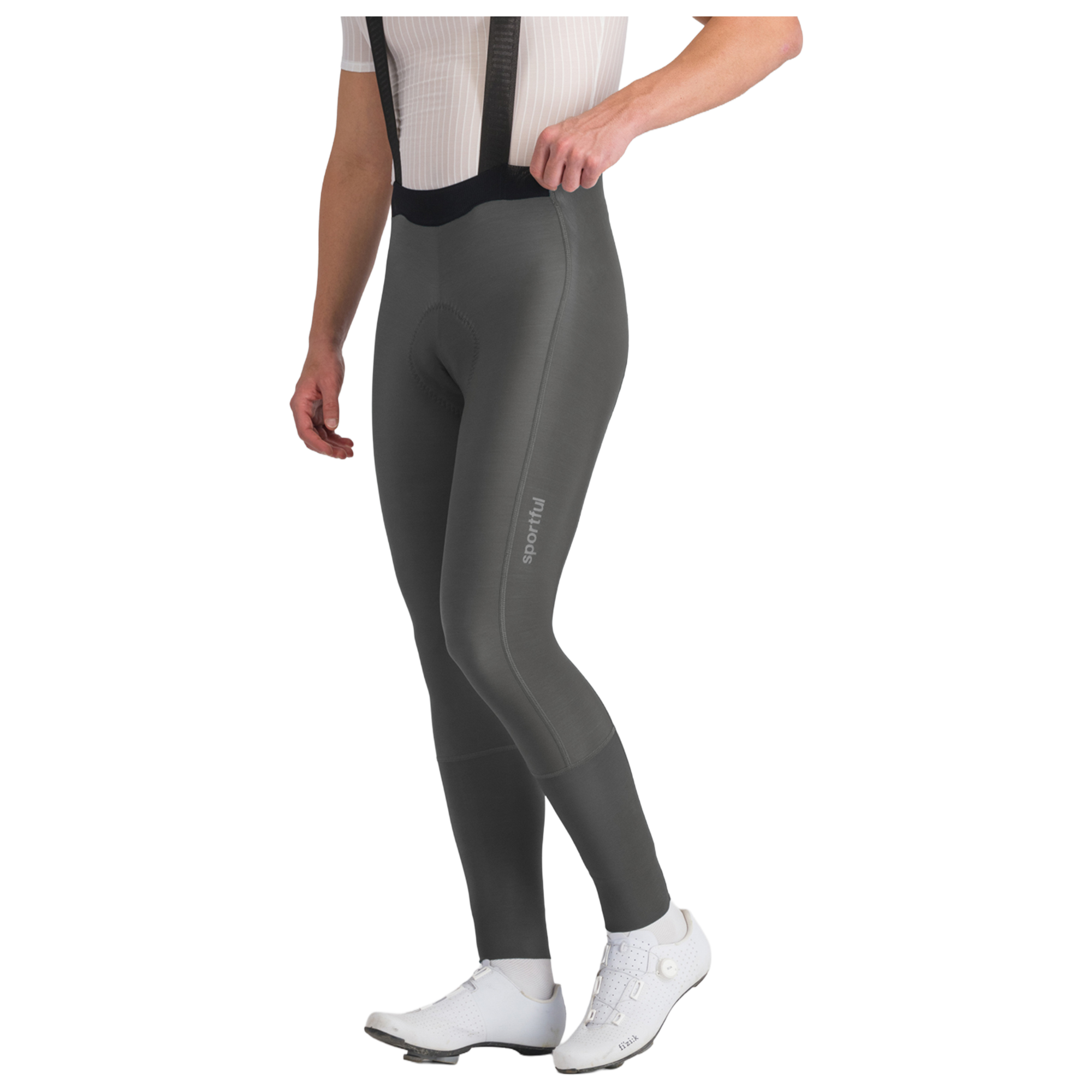 Sportful lange Trägerhose Supernova grau