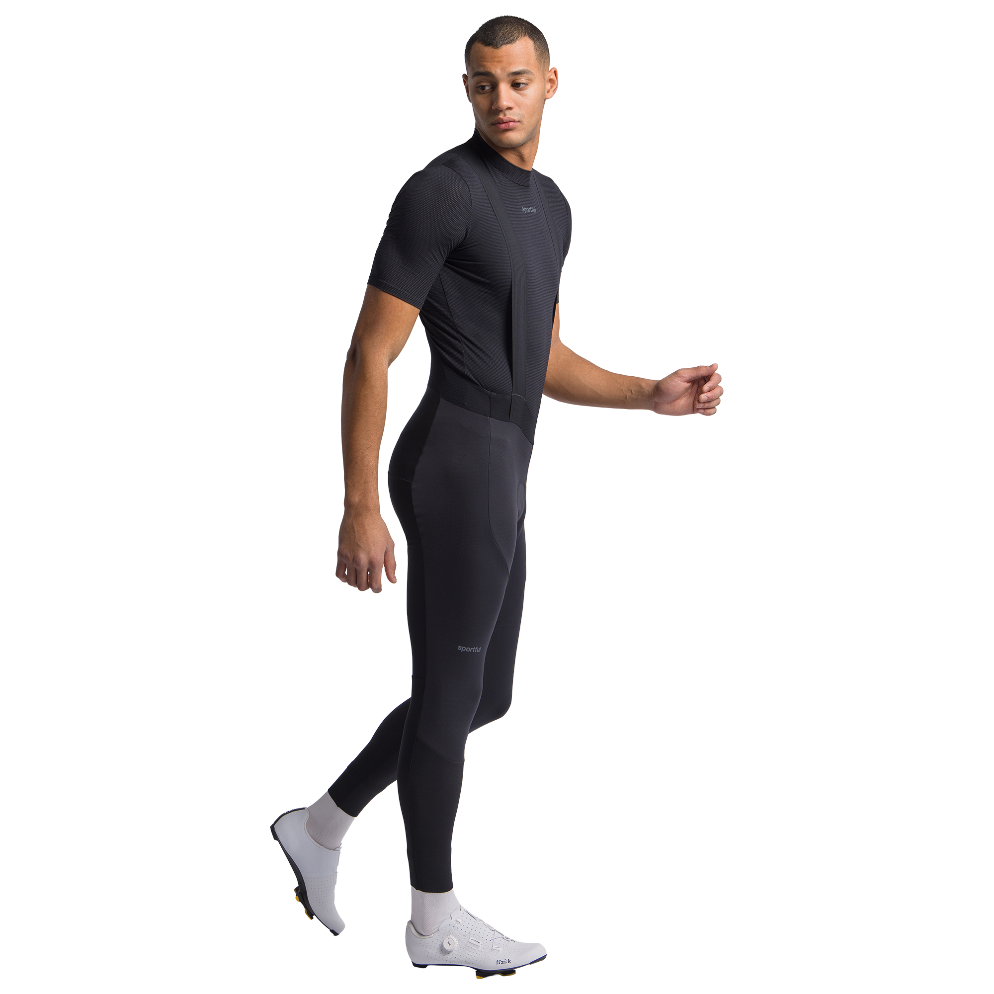 Sportful lange Trägerhose Deepwinter schwarz